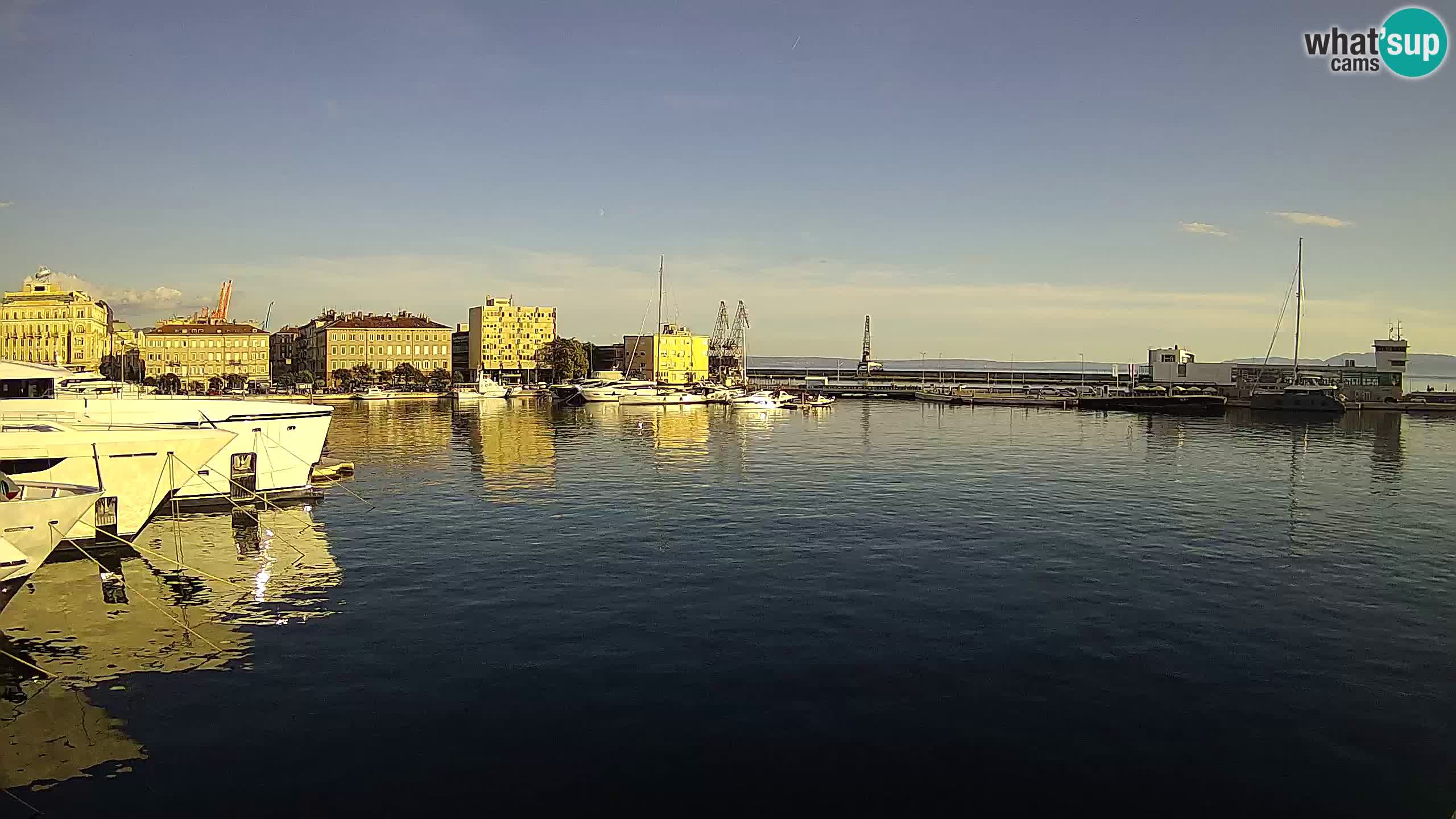 Botel Marina – Rijeka webcam