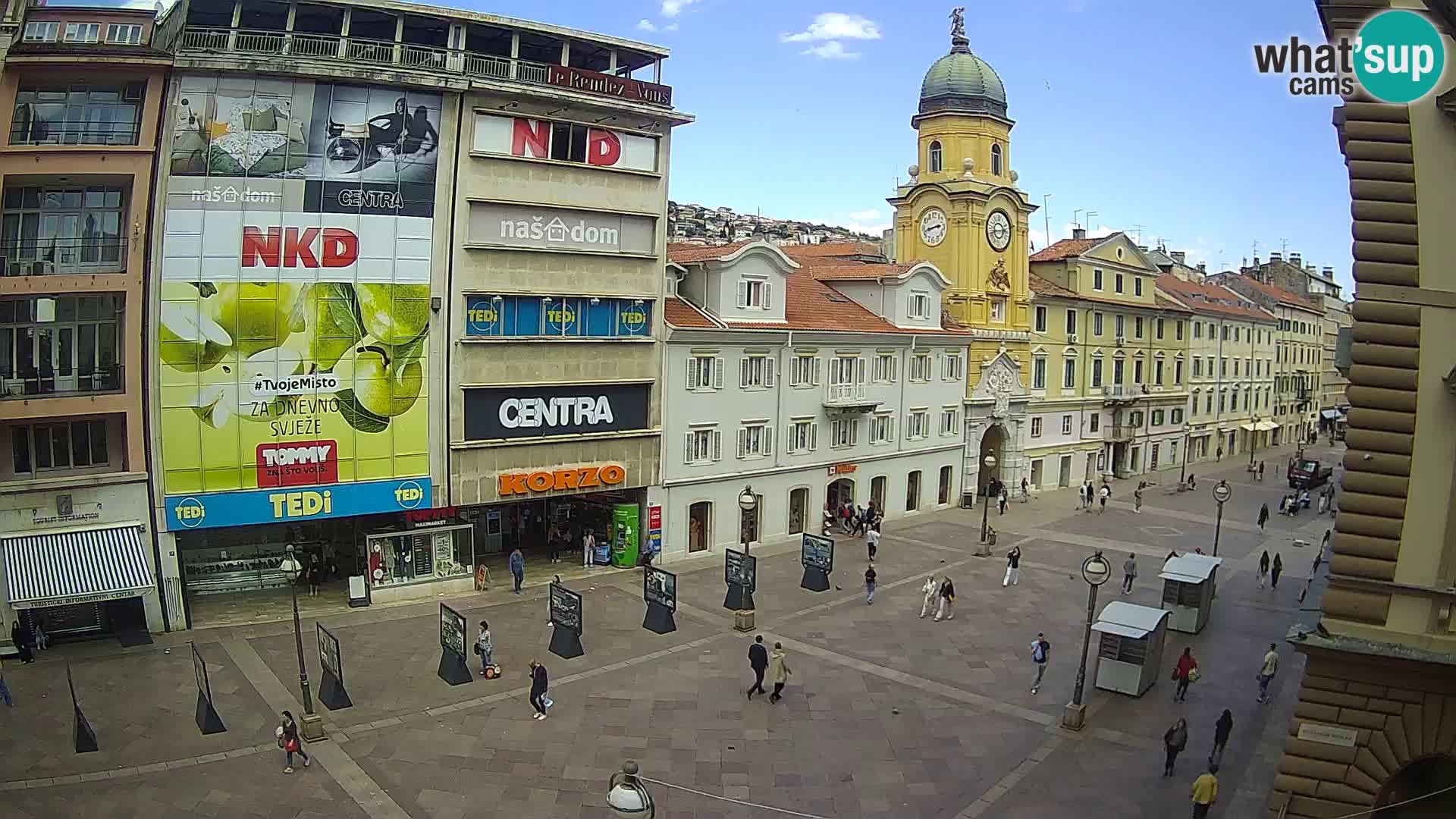 Rijeka – City Tower and Clock