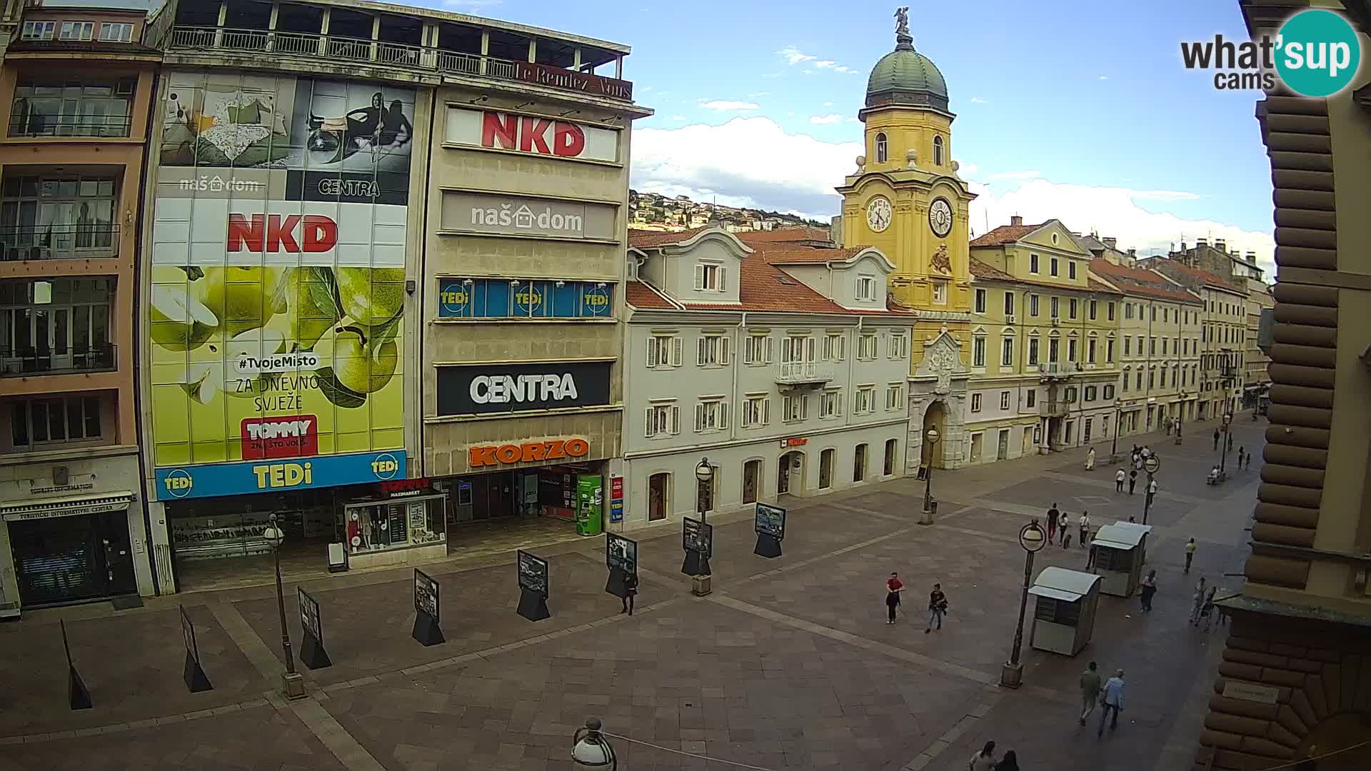 Rijeka – City Tower and Clock