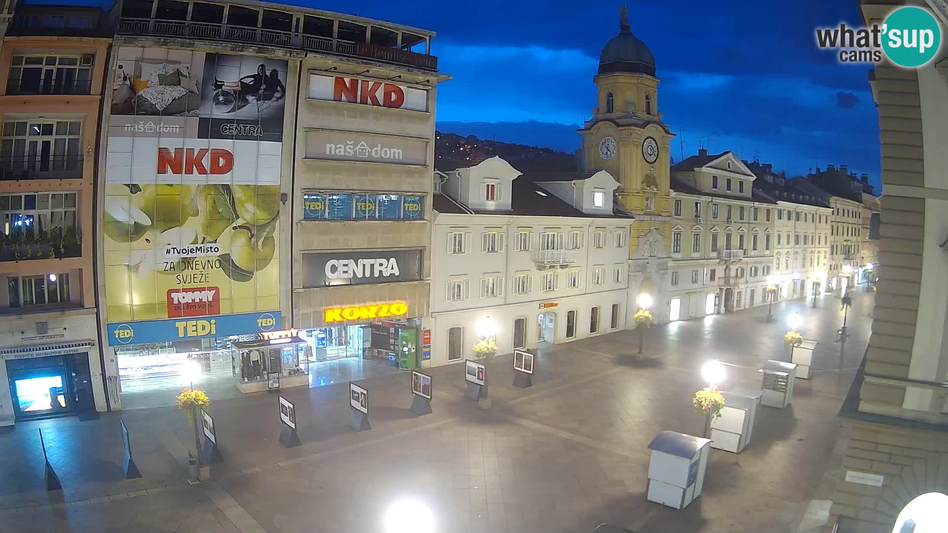 Rijeka – City Tower and Clock