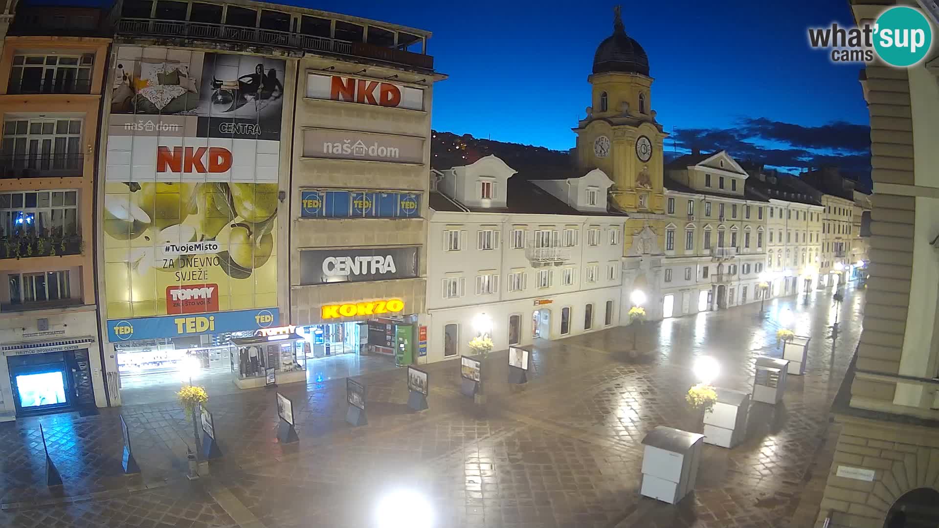 Rijeka – City Tower and Clock