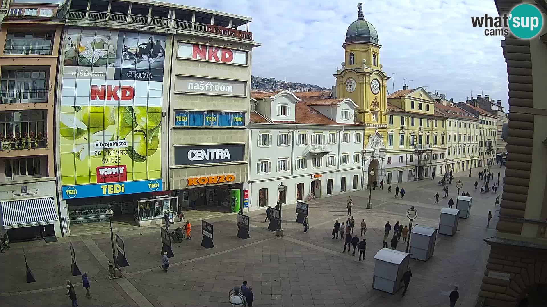 Rijeka – City Tower and Clock