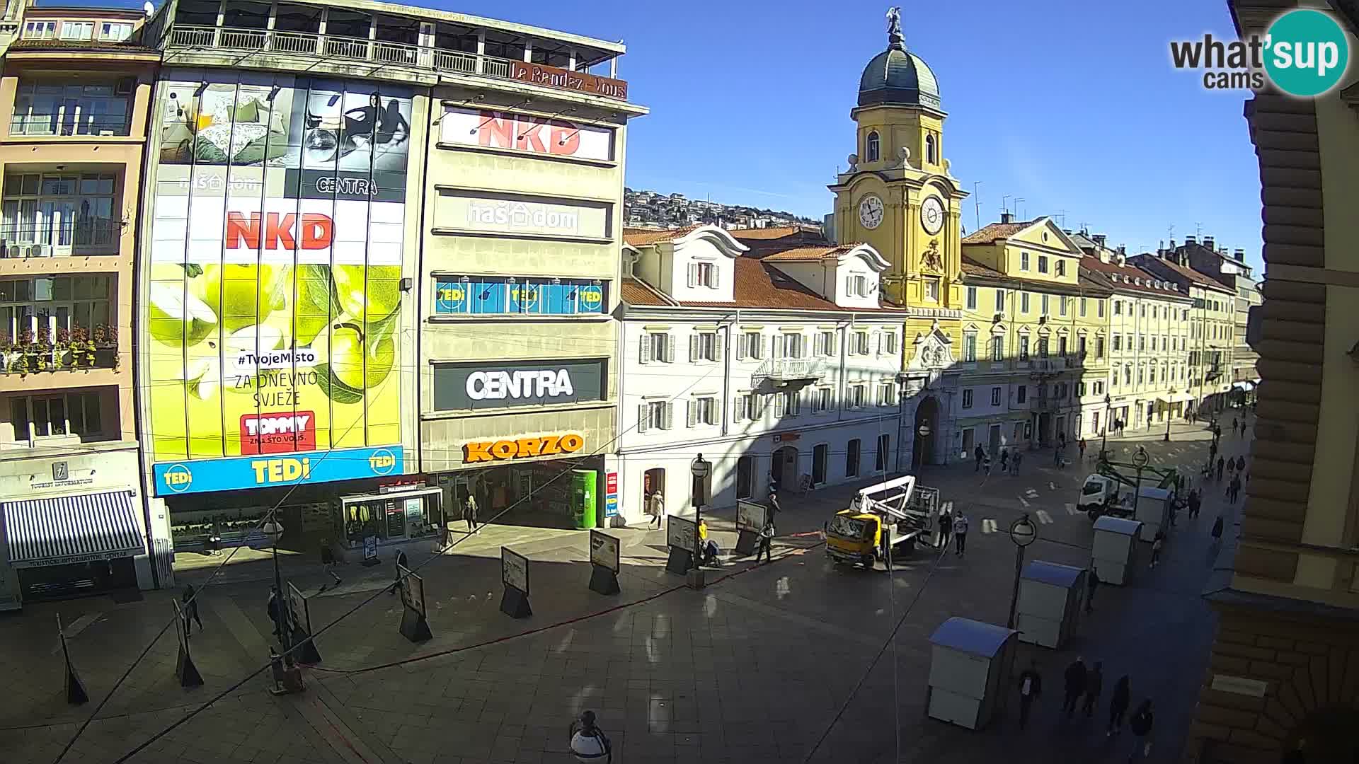 Rijeka – City Tower and Clock