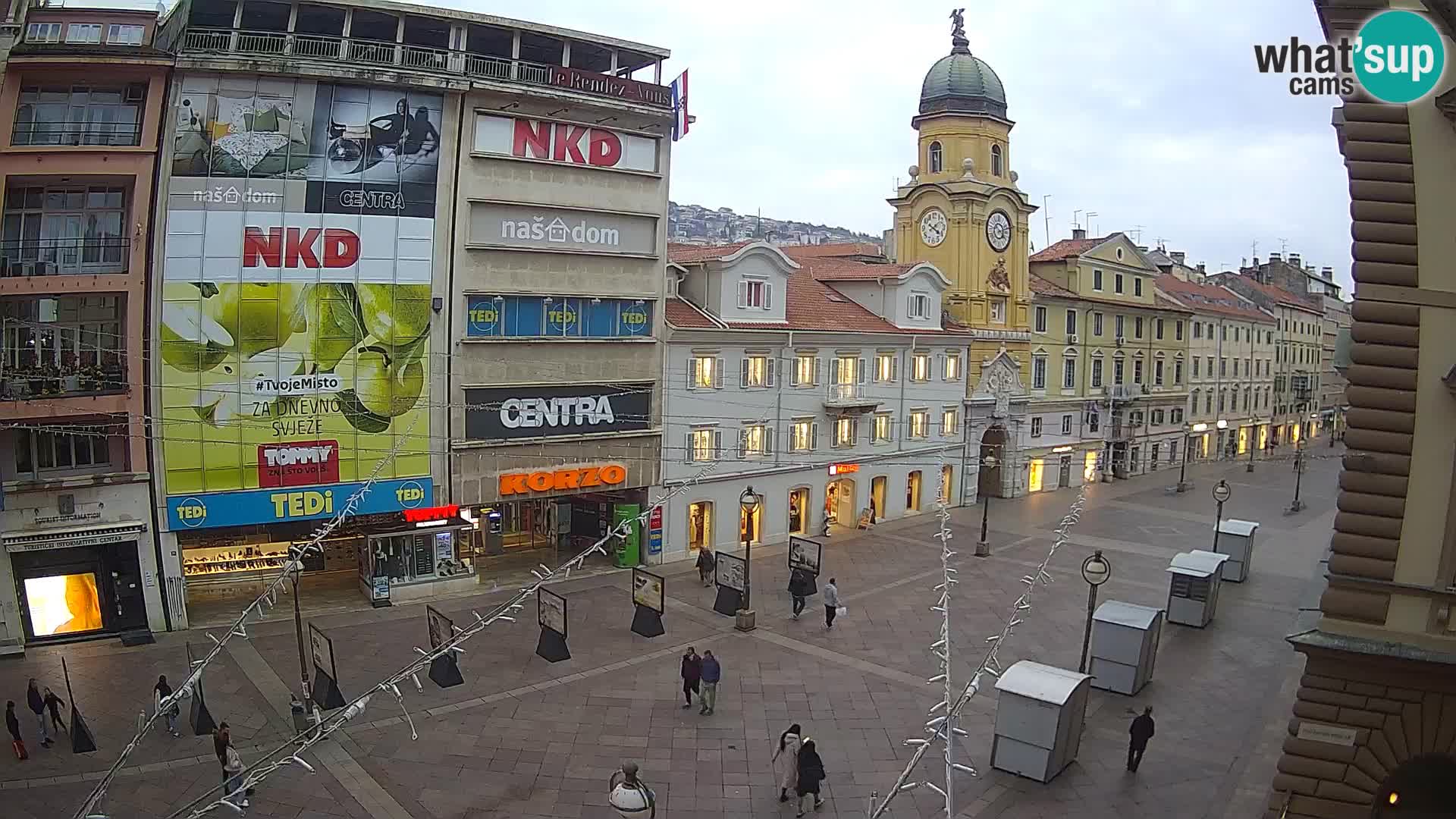 Rijeka – City Tower and Clock