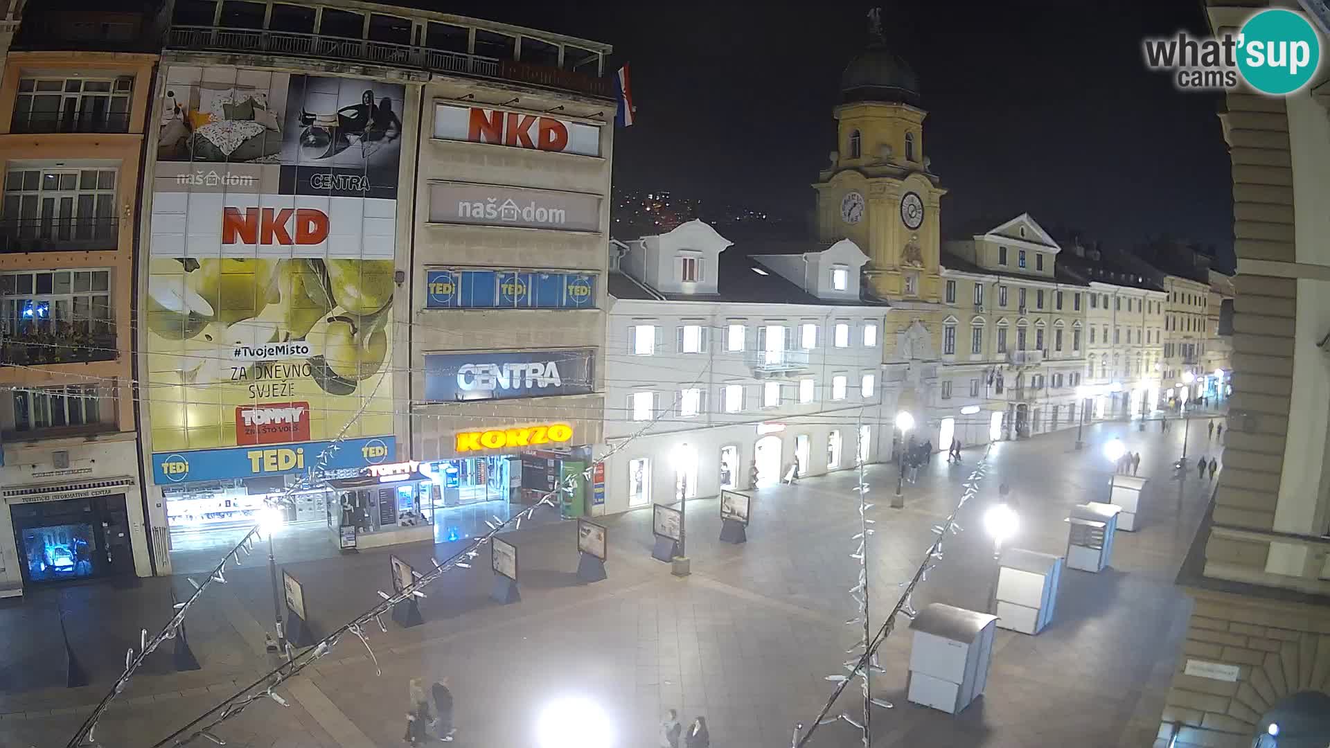 Rijeka – City Tower and Clock