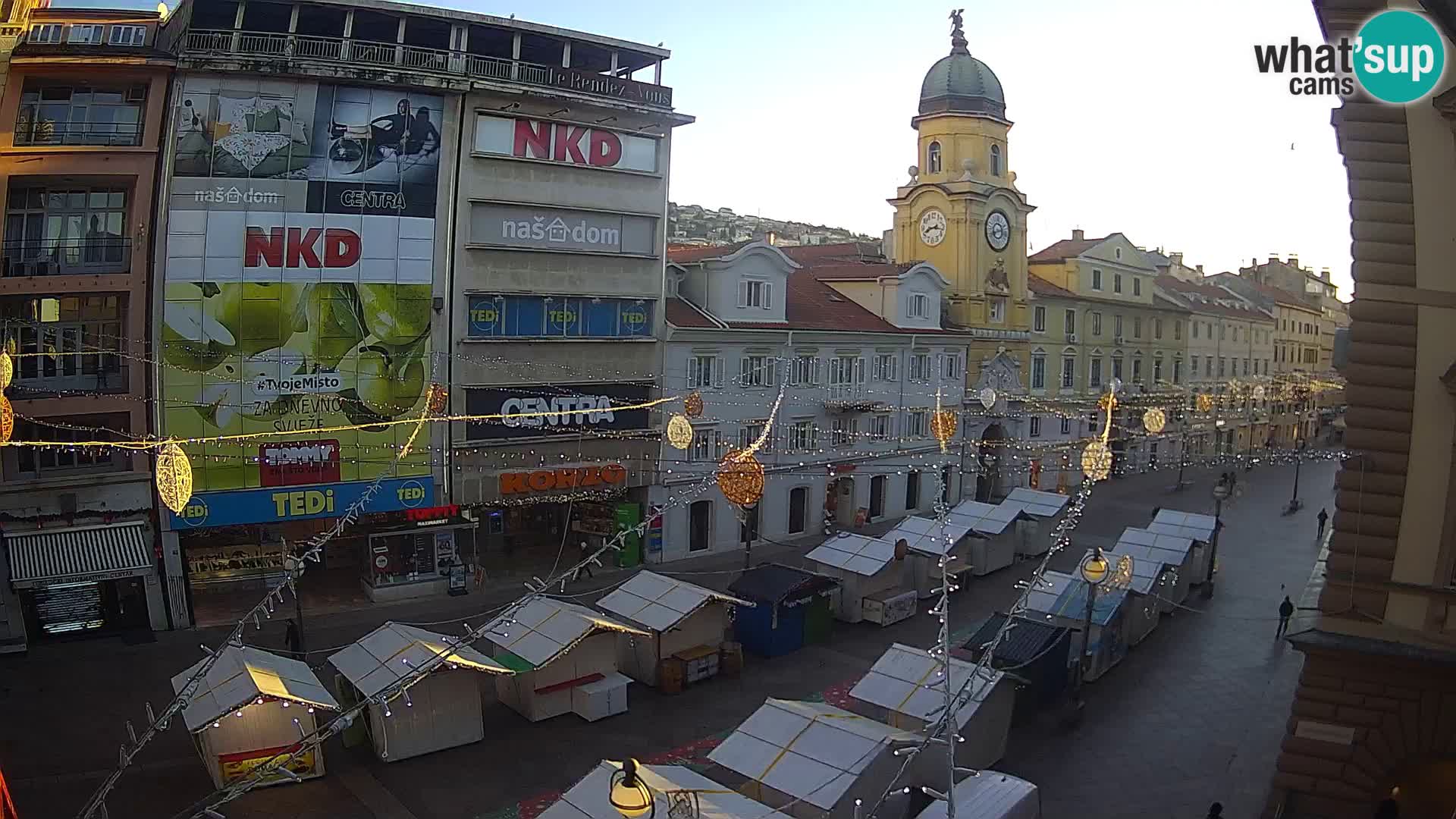 Rijeka – City Tower and Clock