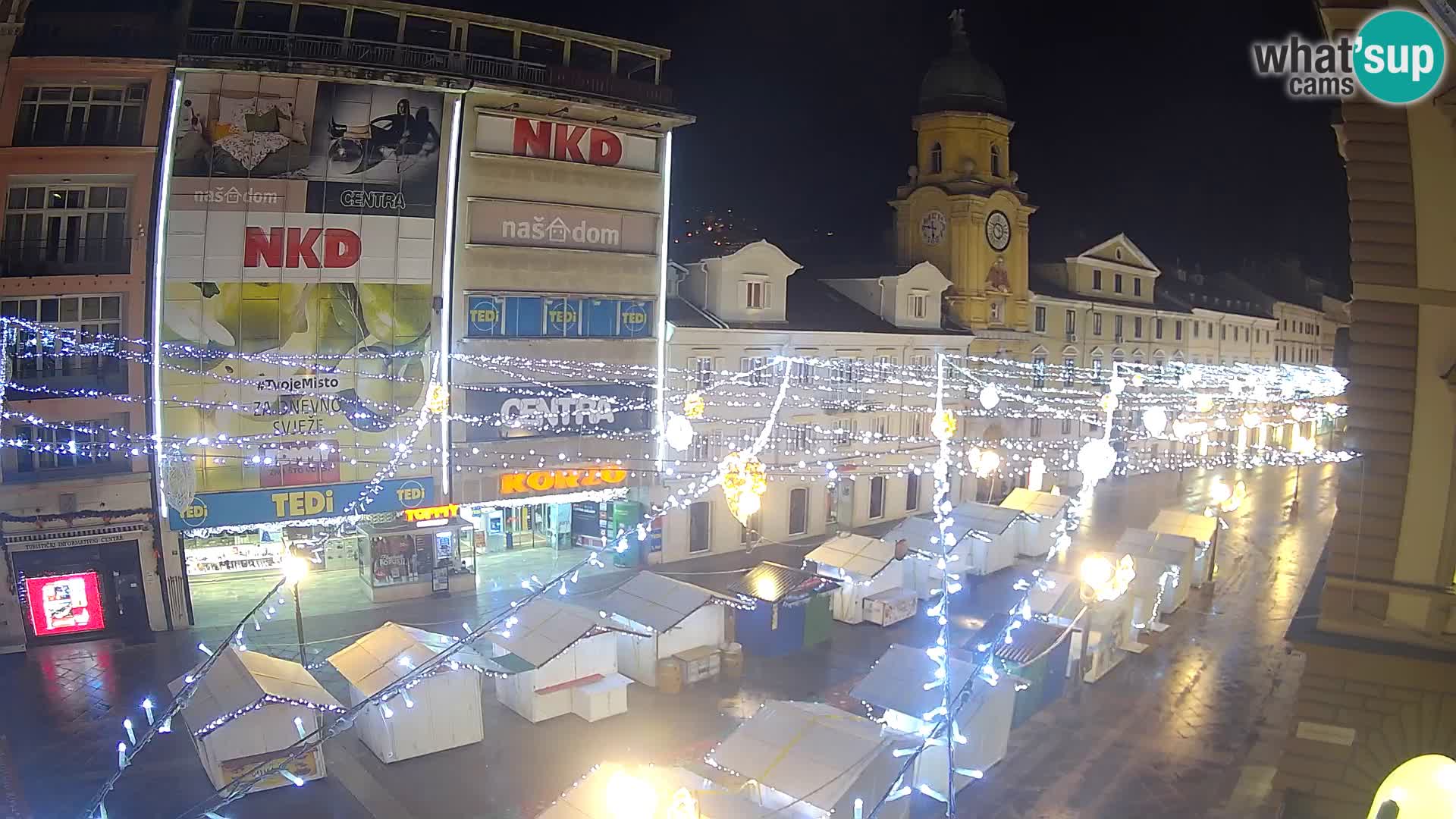 Rijeka – City Tower and Clock