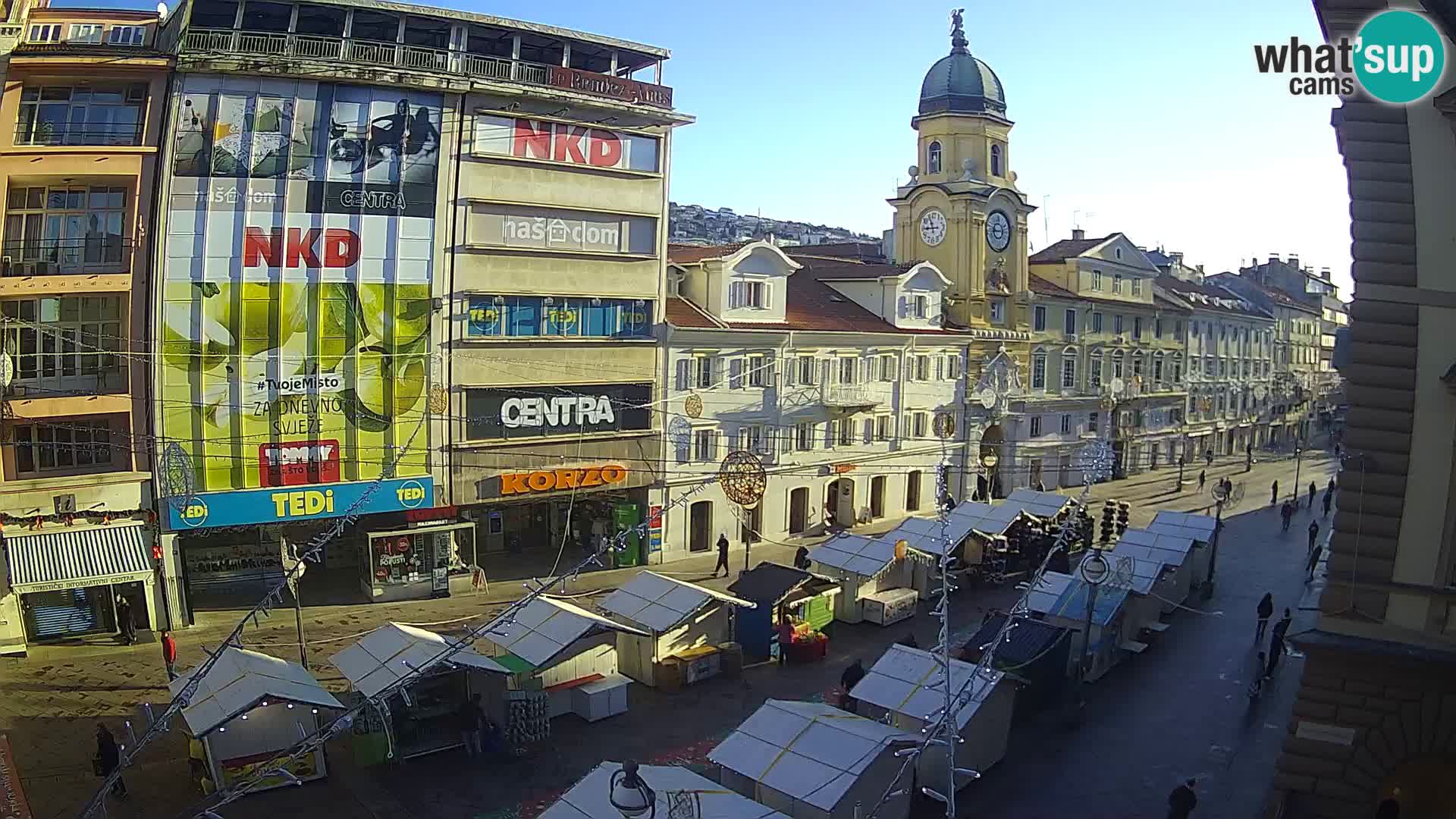 Rijeka – City Tower and Clock