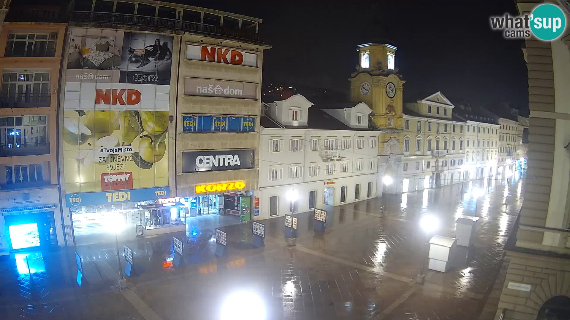 Rijeka – City Tower and Clock