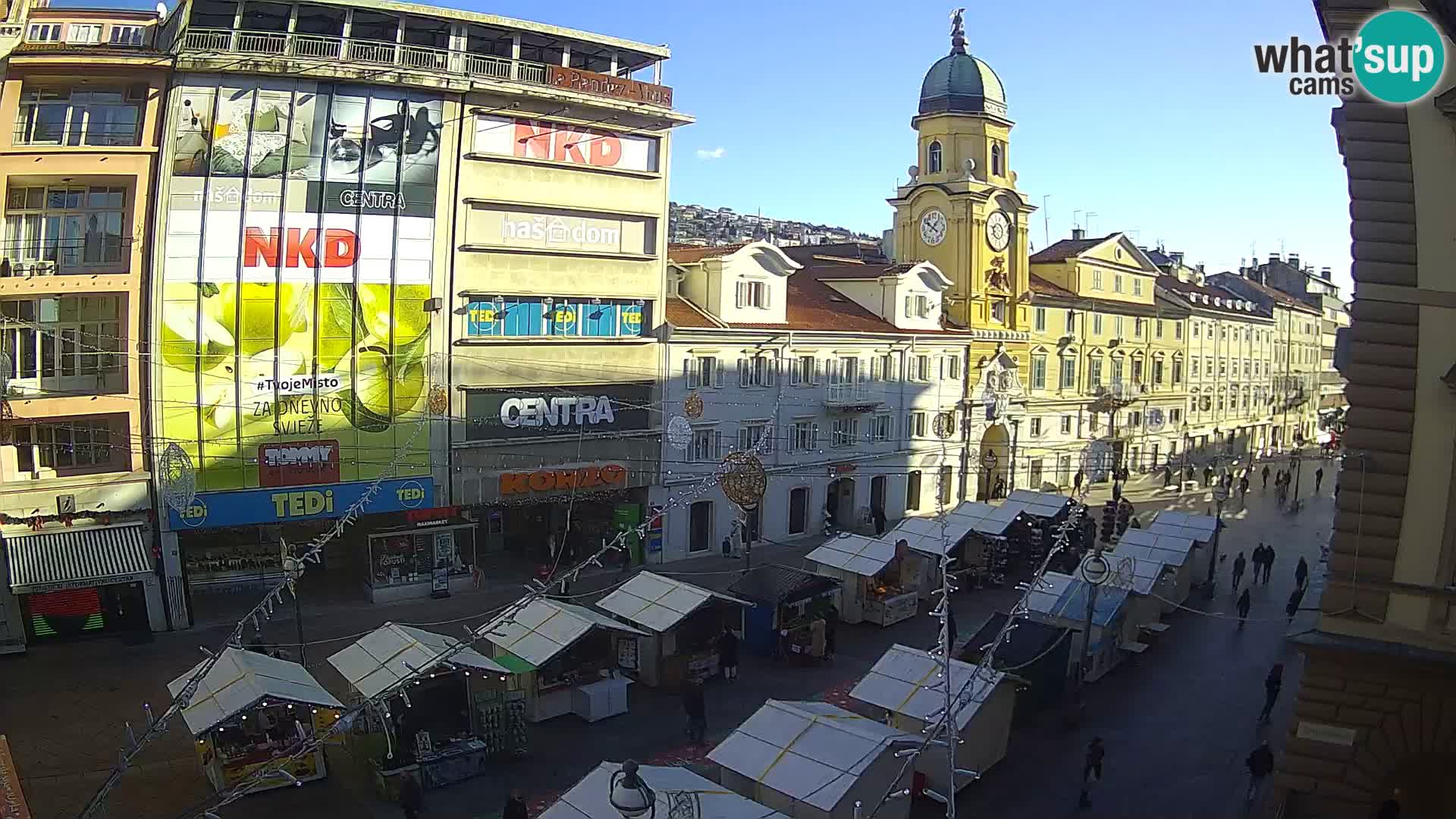 Rijeka – City Tower and Clock