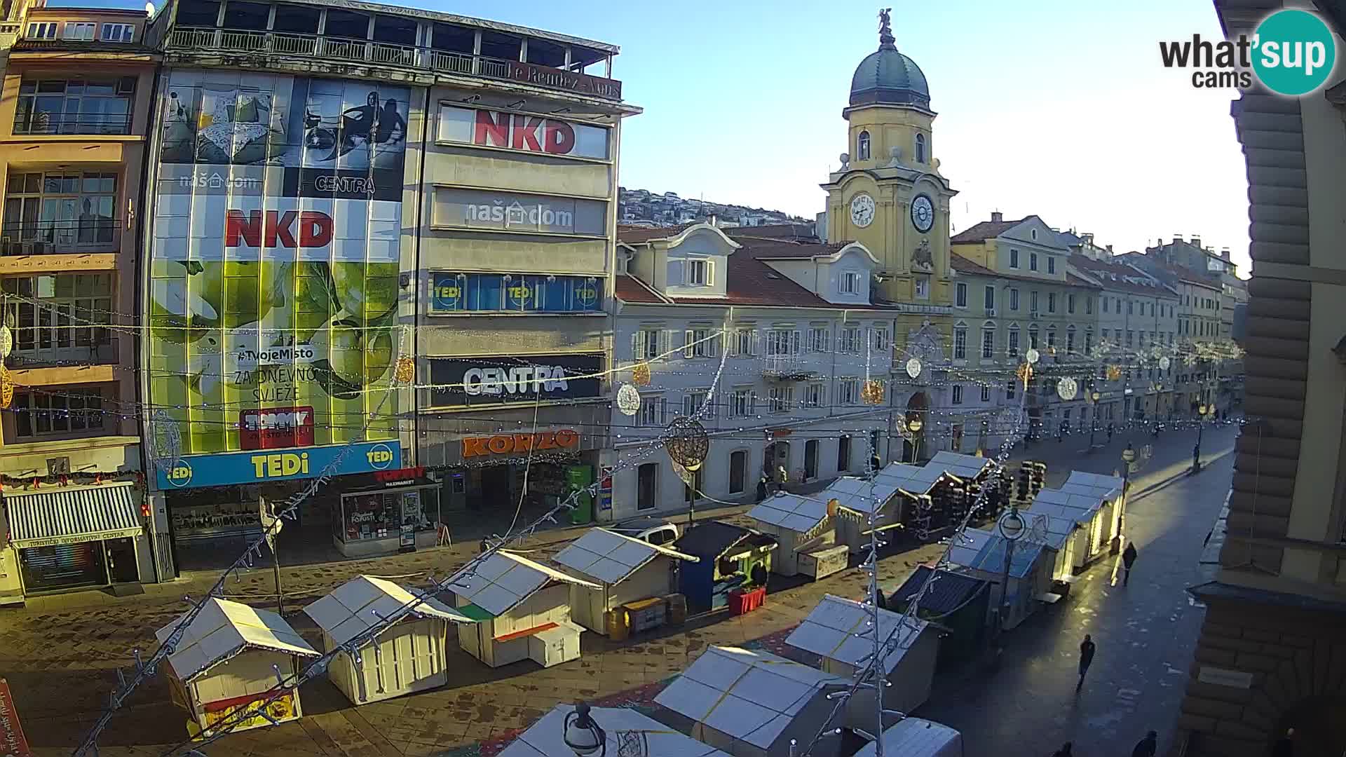 Rijeka – City Tower and Clock