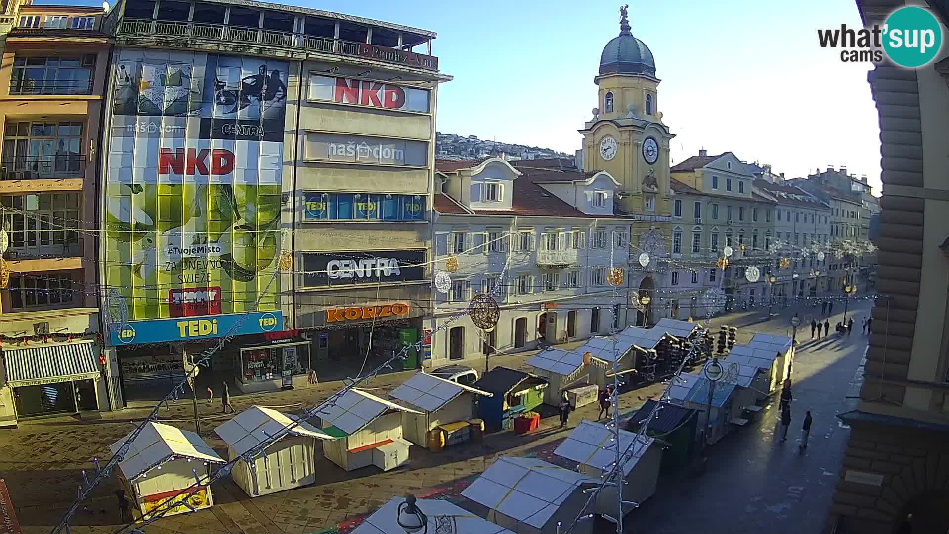 Rijeka – City Tower and Clock