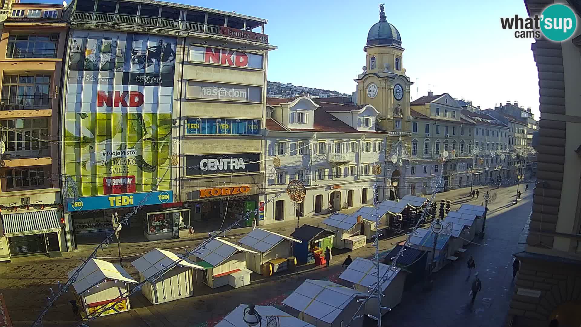 Rijeka – City Tower and Clock