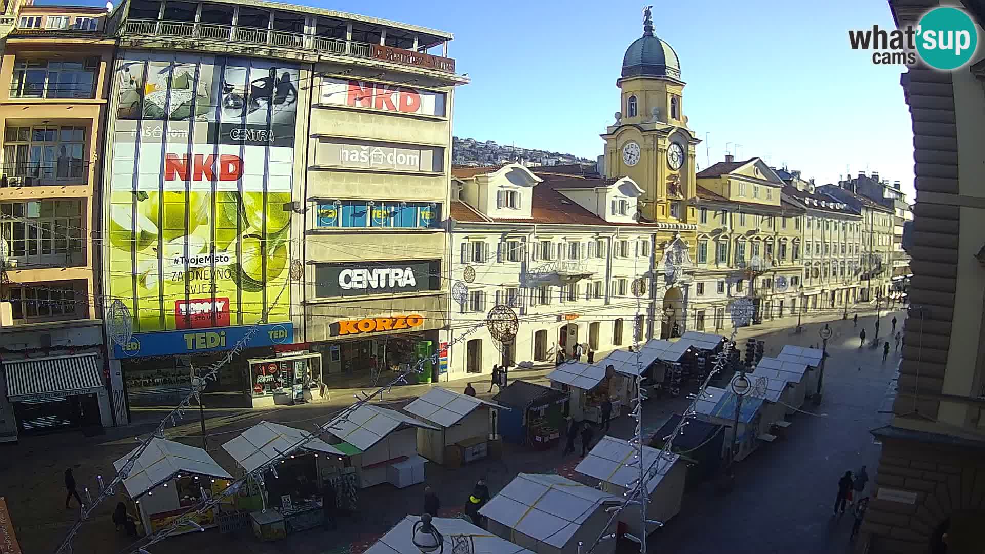 Rijeka – City Tower and Clock