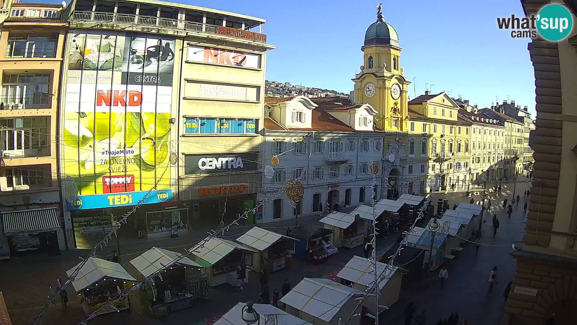 Rijeka – City Tower and Clock