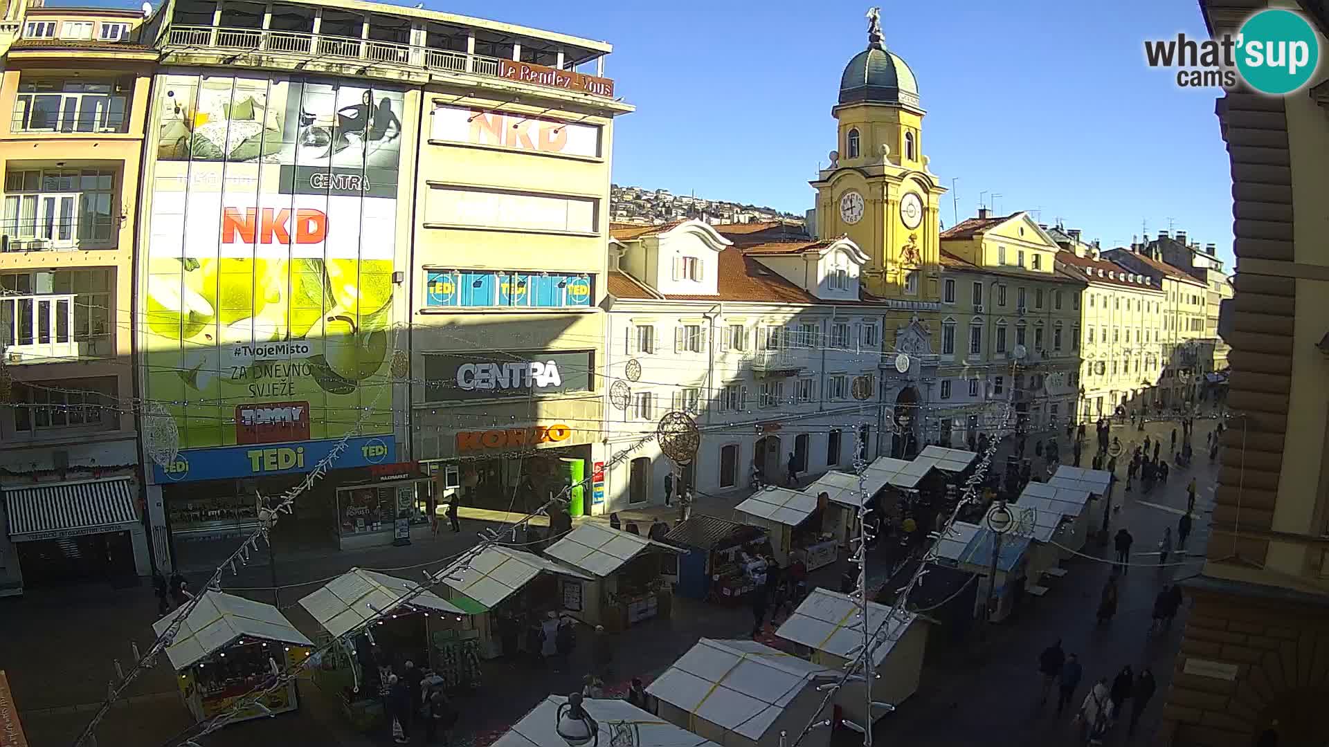 Rijeka – City Tower and Clock