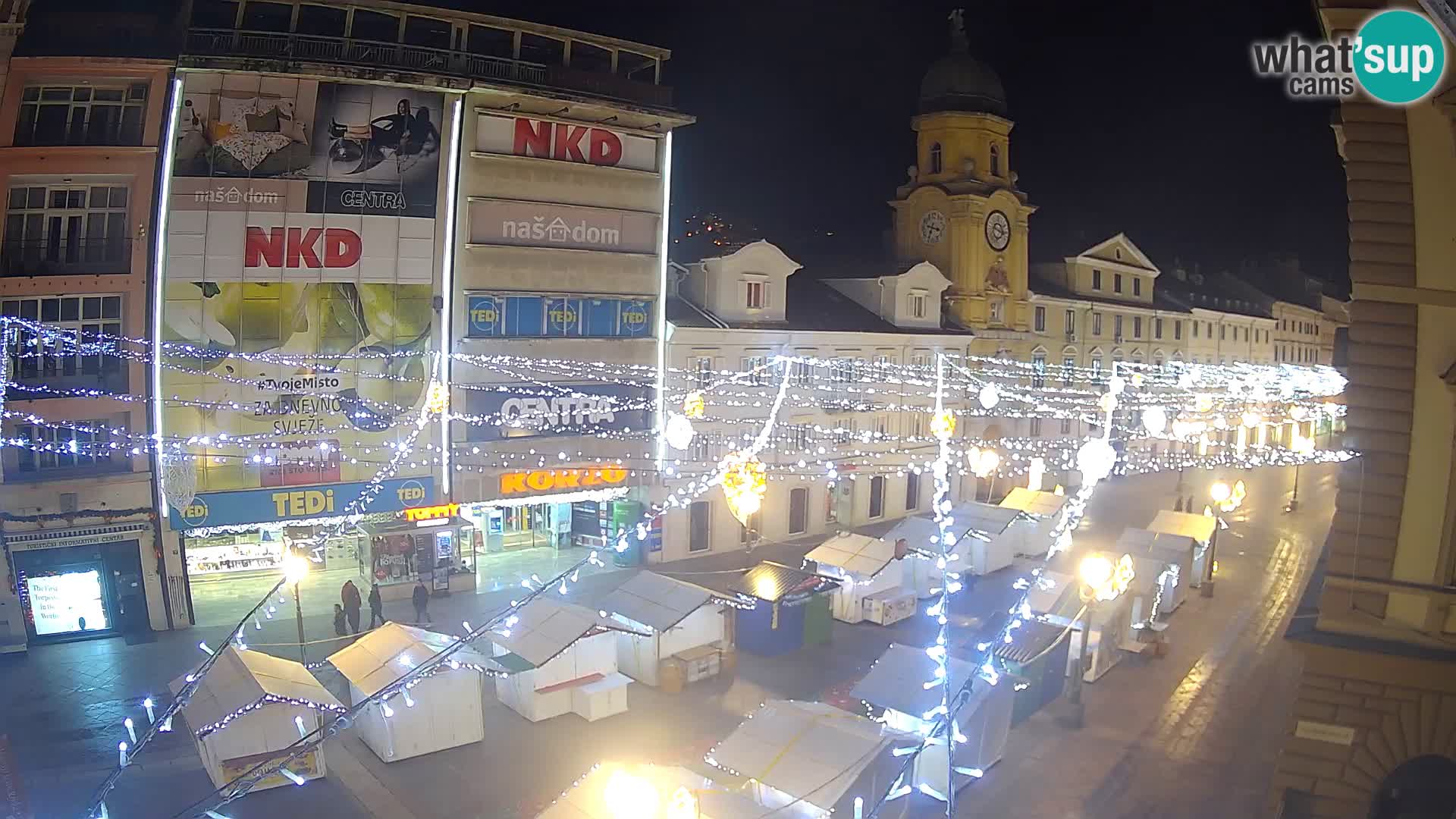 Rijeka – City Tower and Clock