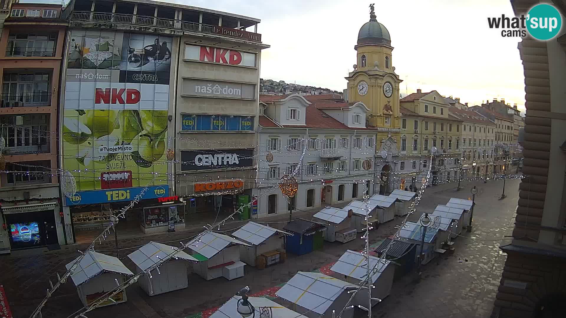 Rijeka – City Tower and Clock