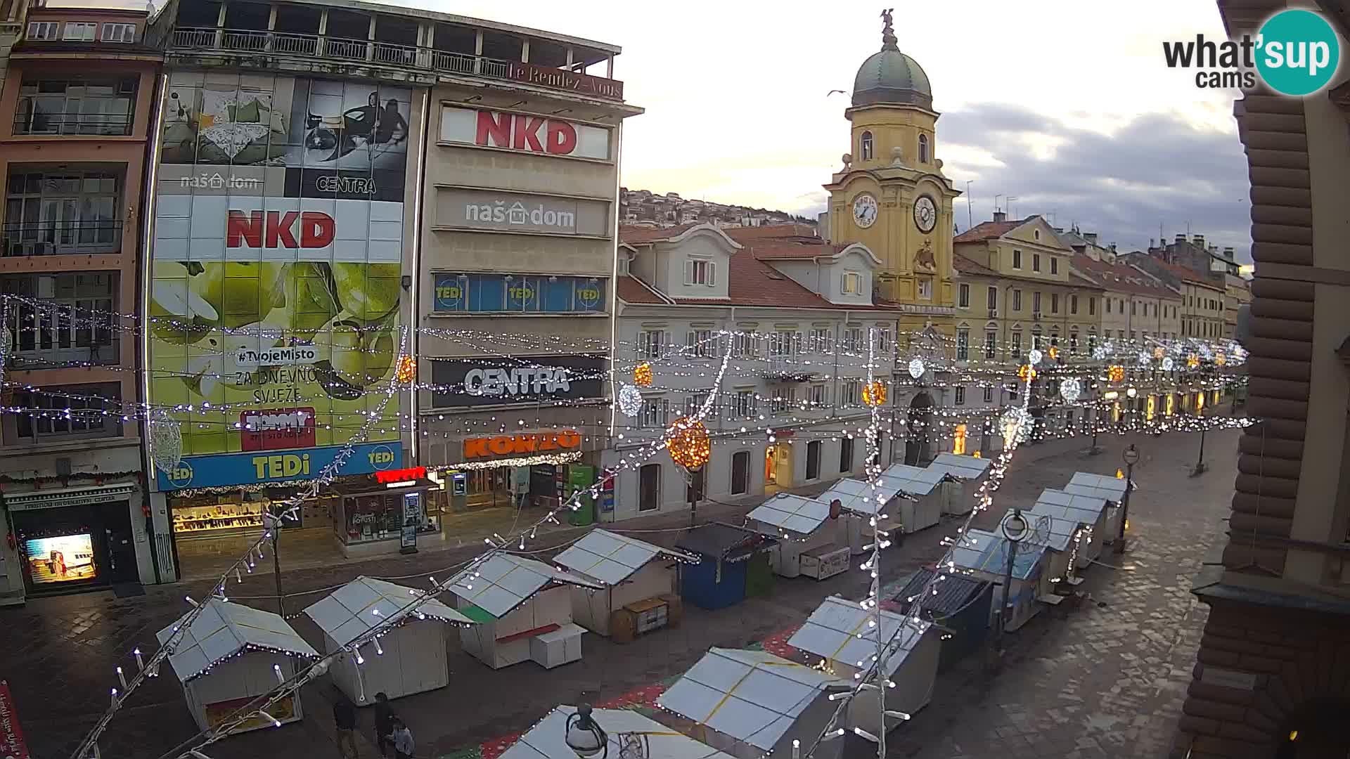 Rijeka – City Tower and Clock