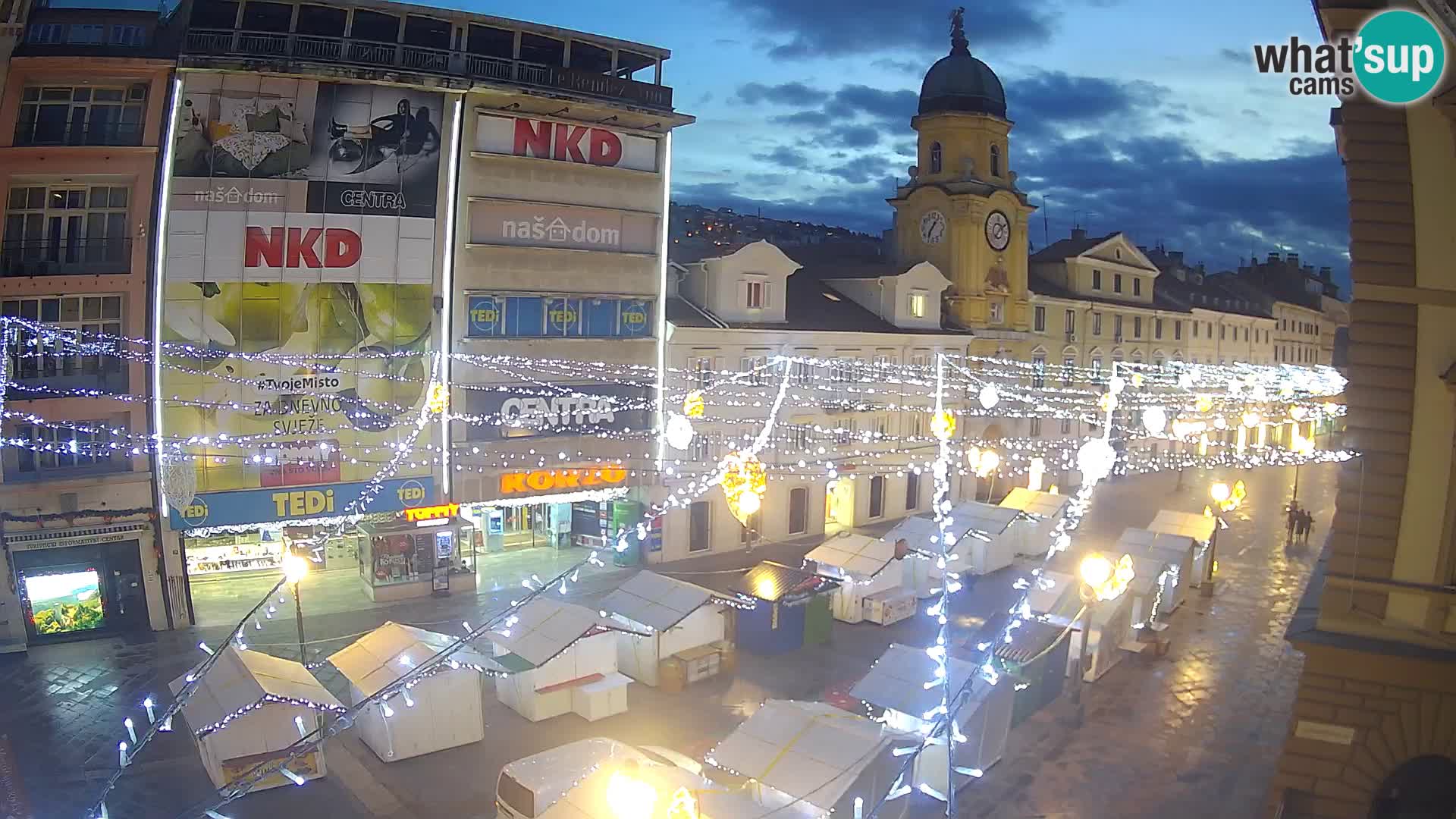 Rijeka – City Tower and Clock