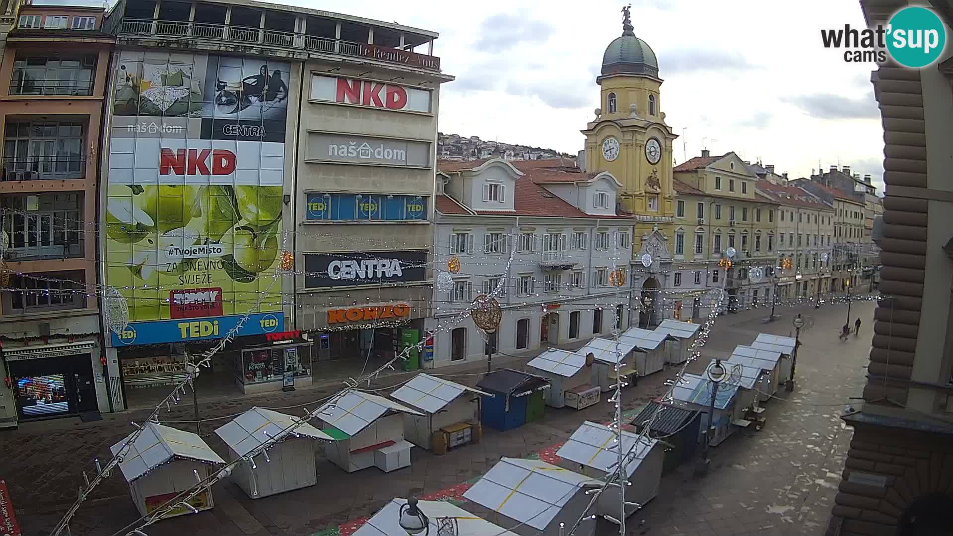 Rijeka – City Tower and Clock