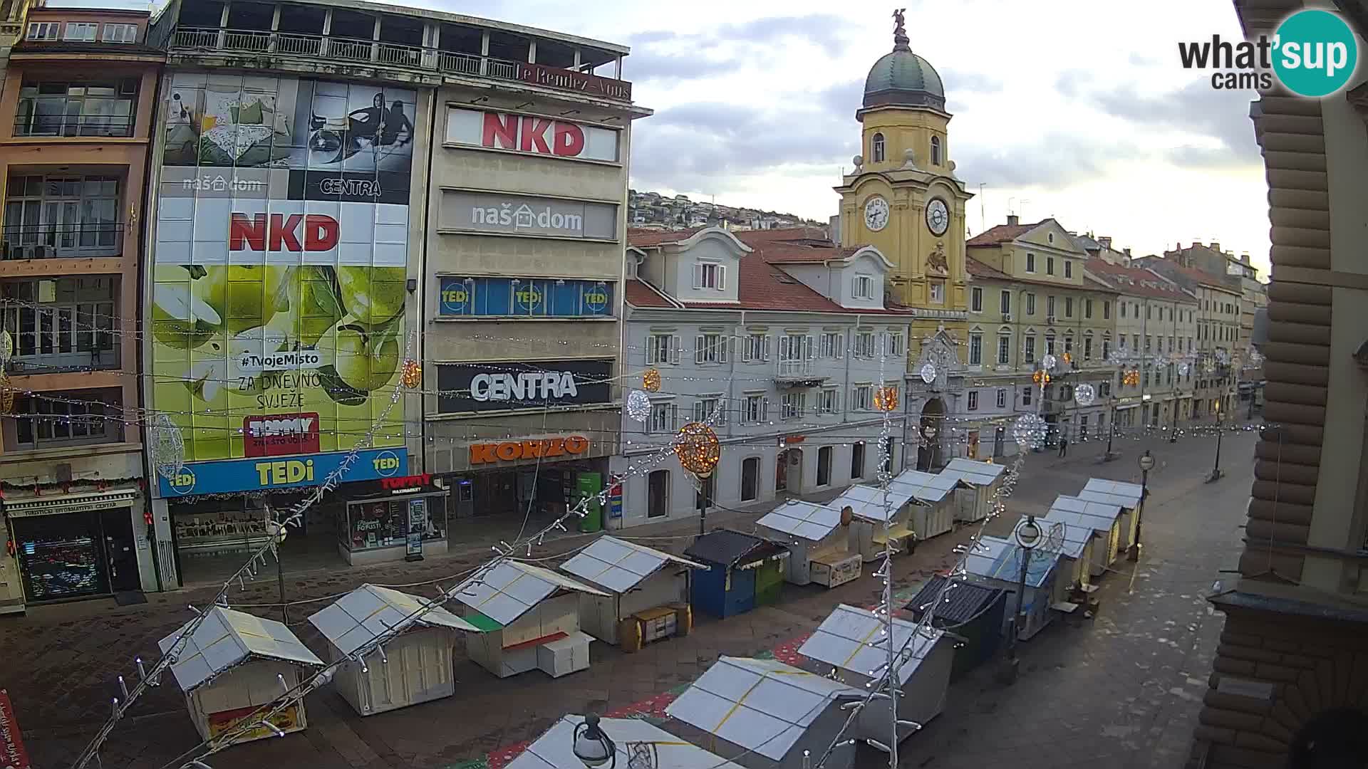 Rijeka – City Tower and Clock