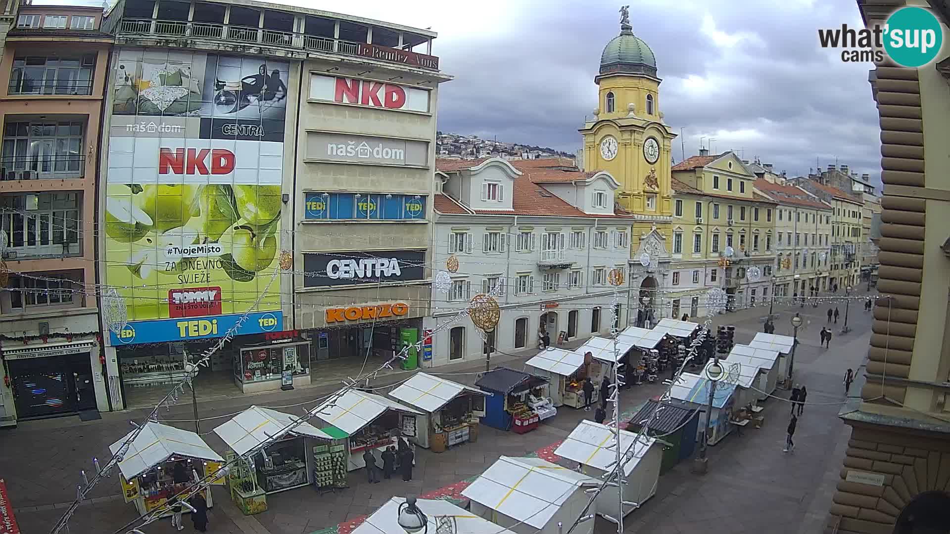 Rijeka – City Tower and Clock