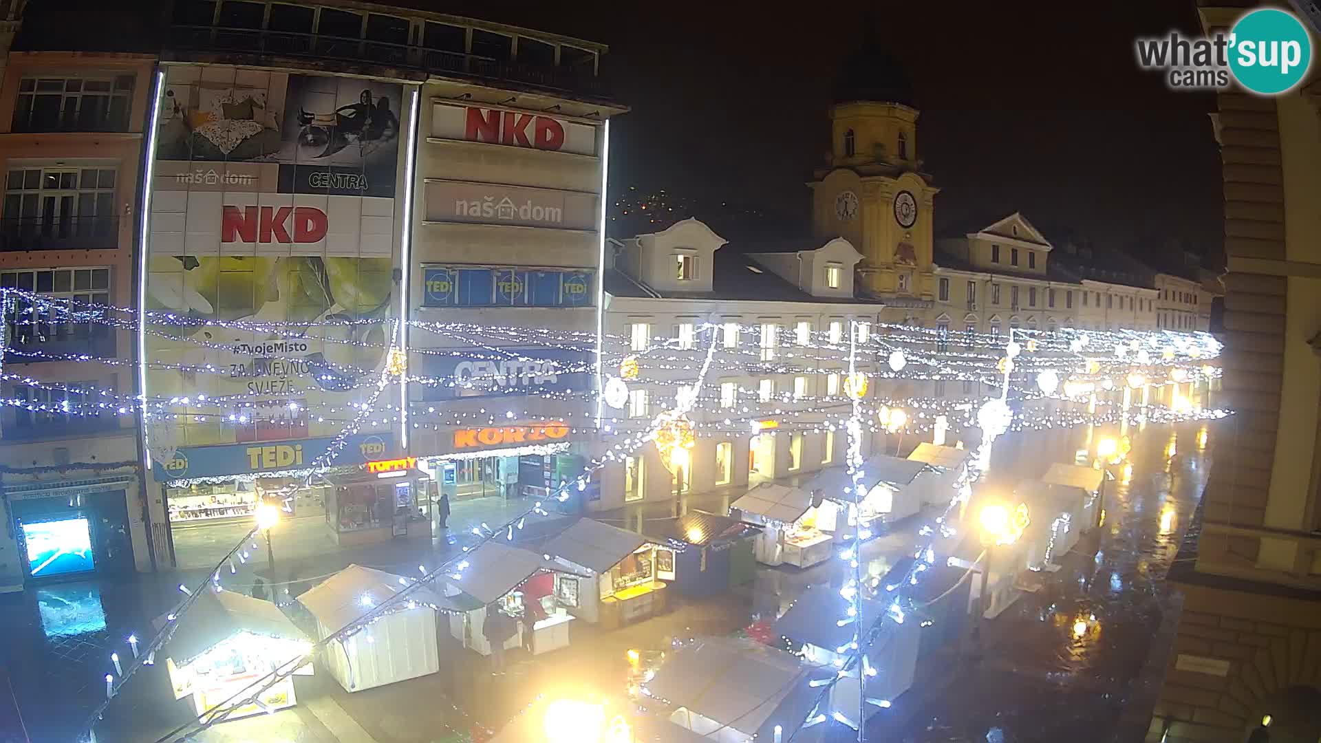 Rijeka – City Tower and Clock