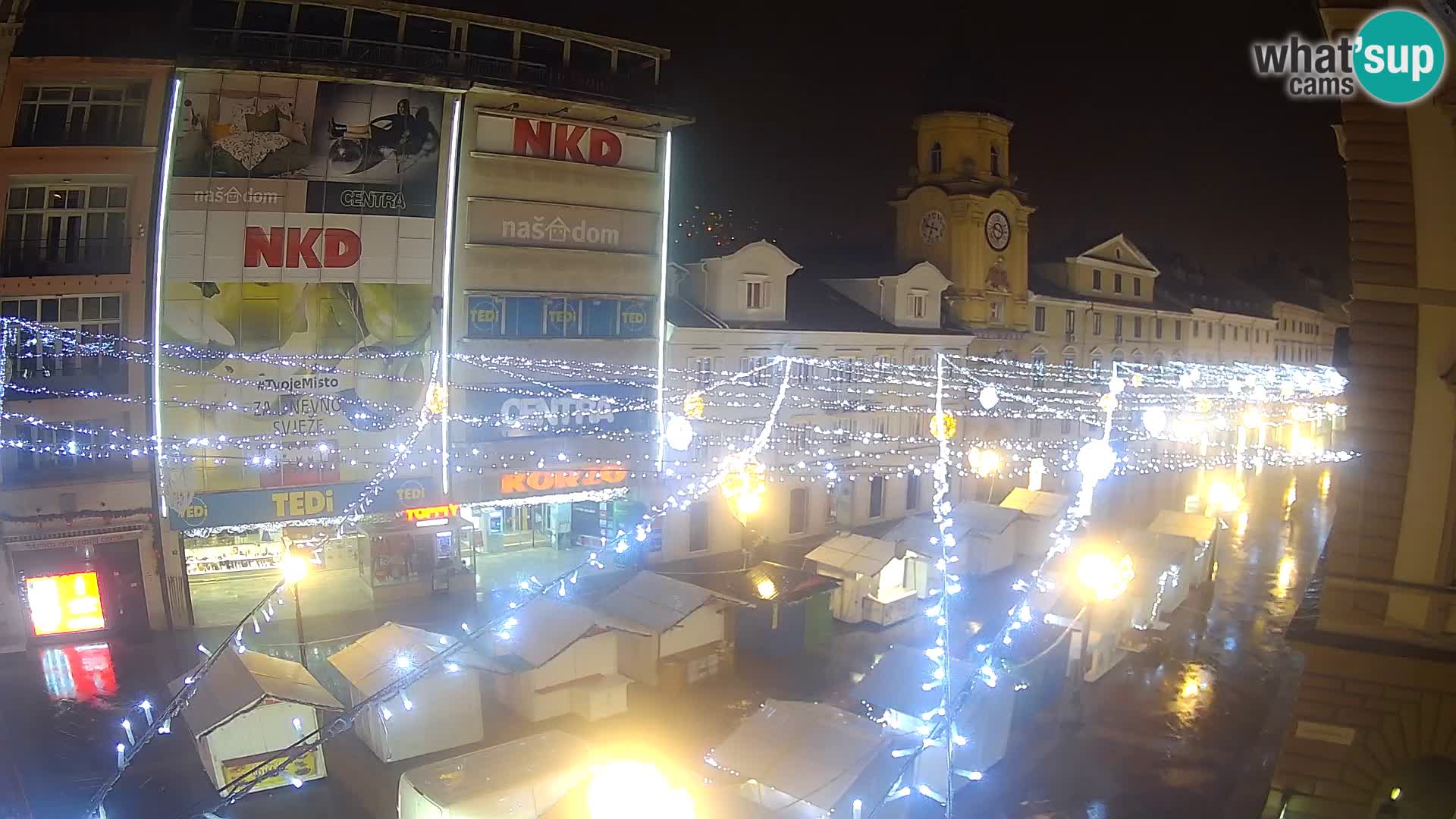 Rijeka – City Tower and Clock