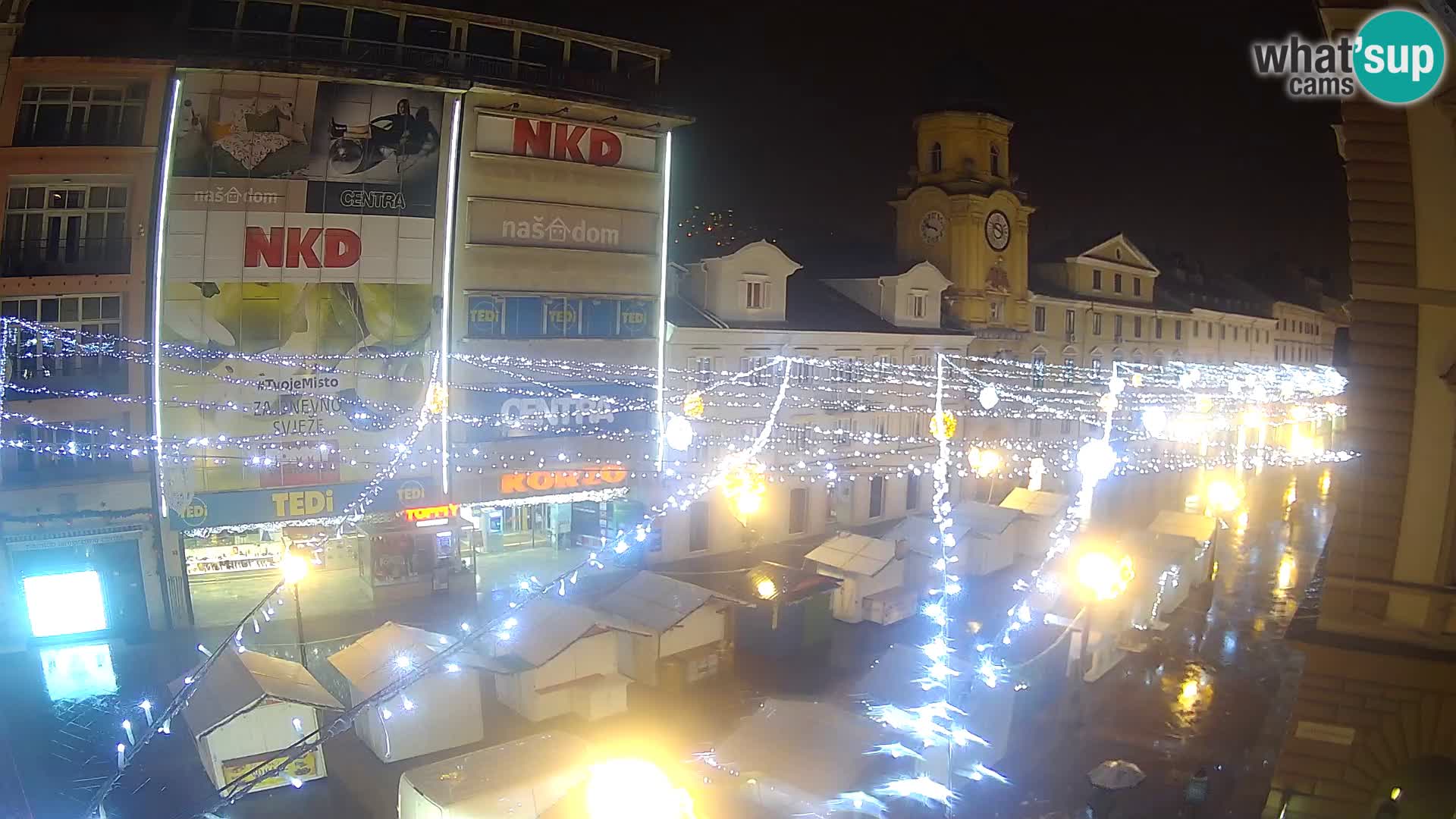 Rijeka – City Tower and Clock