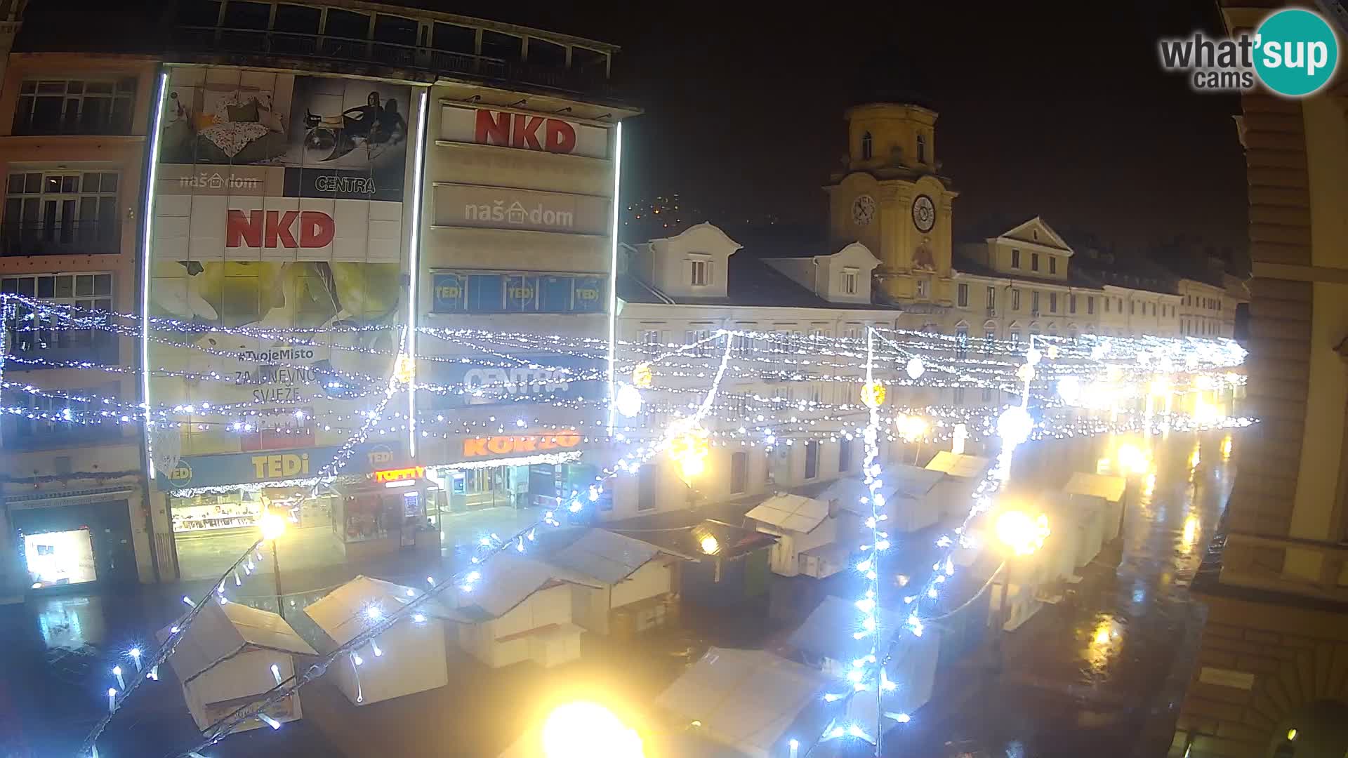 Rijeka – City Tower and Clock