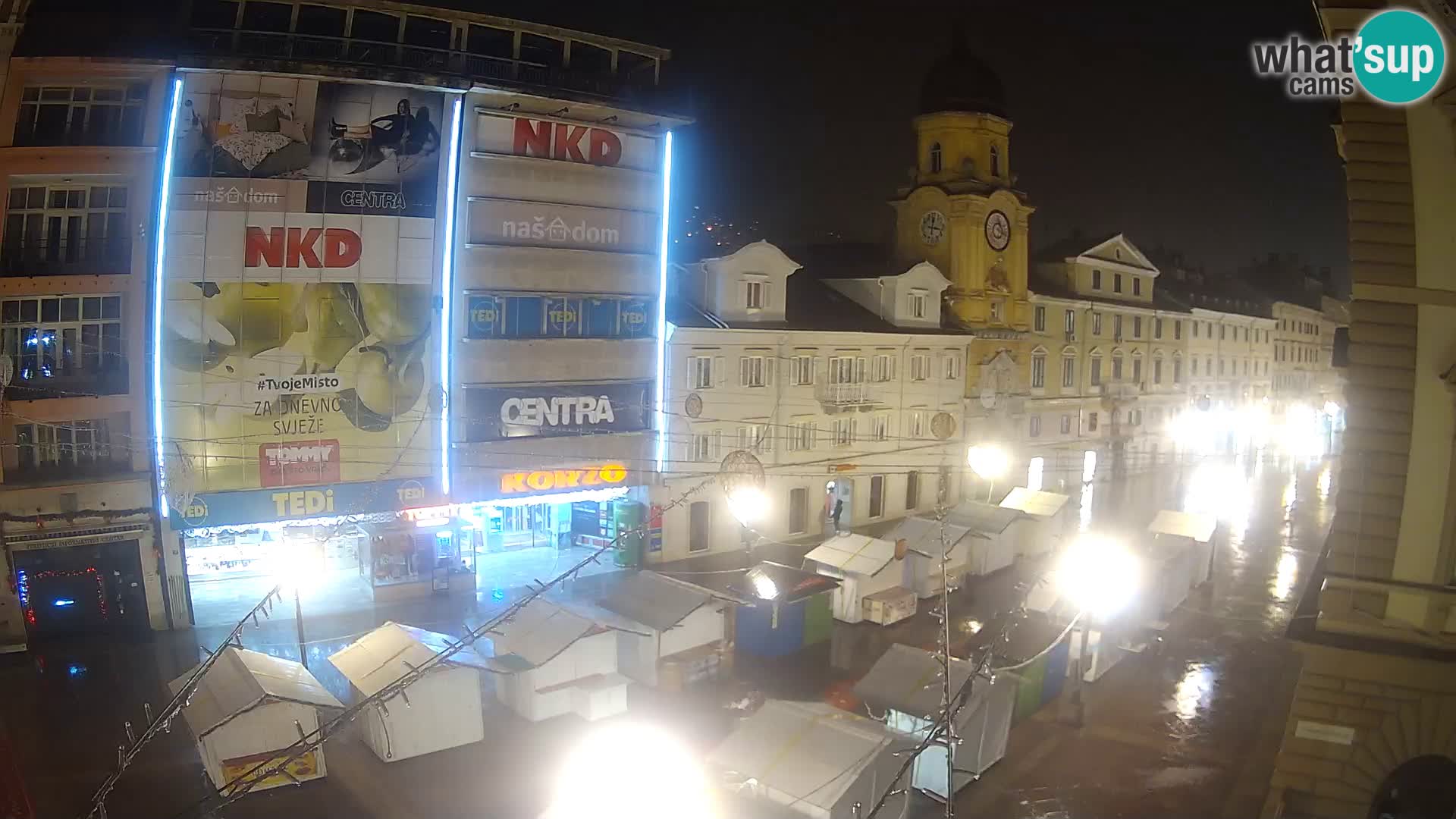 Rijeka – City Tower and Clock