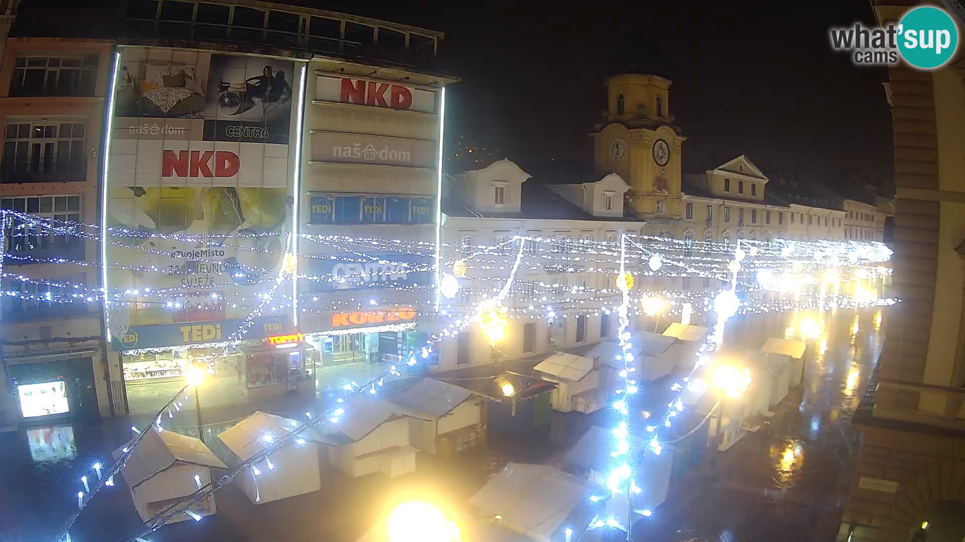 Rijeka – City Tower and Clock