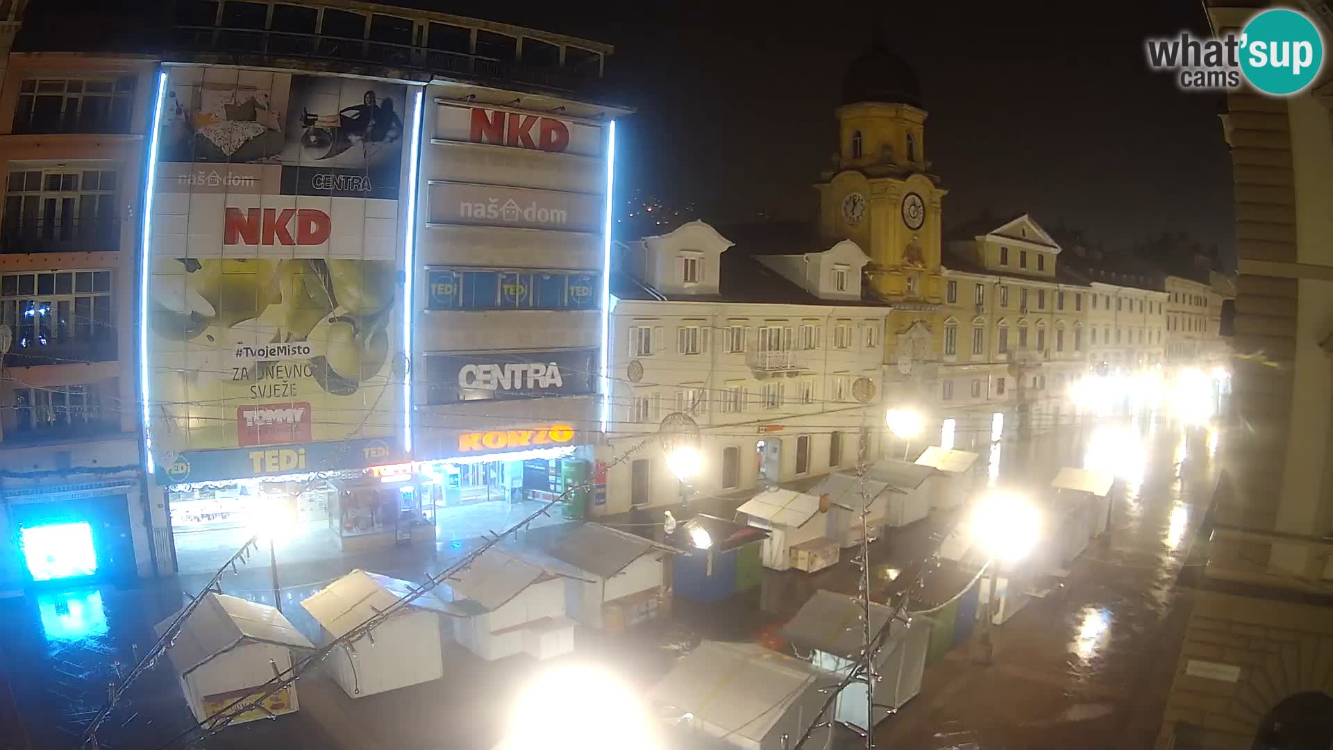 Rijeka – City Tower and Clock