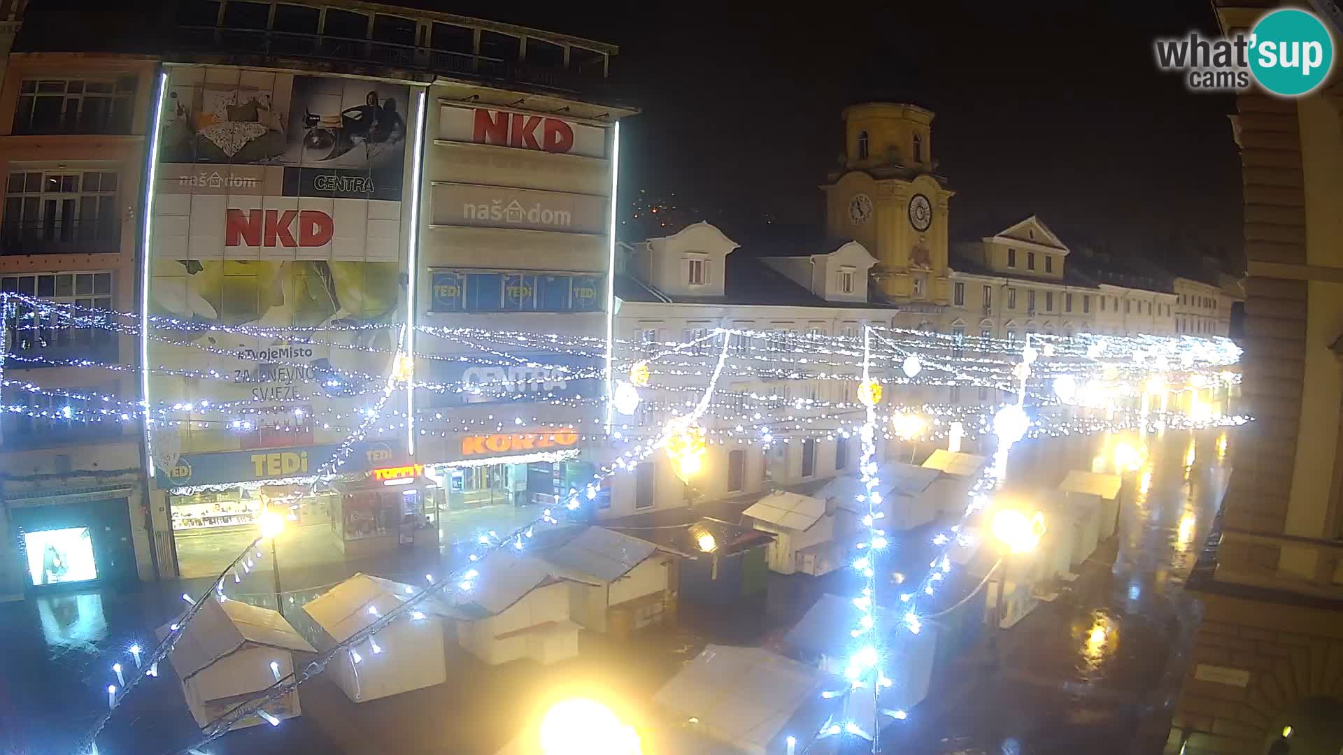 Rijeka – City Tower and Clock