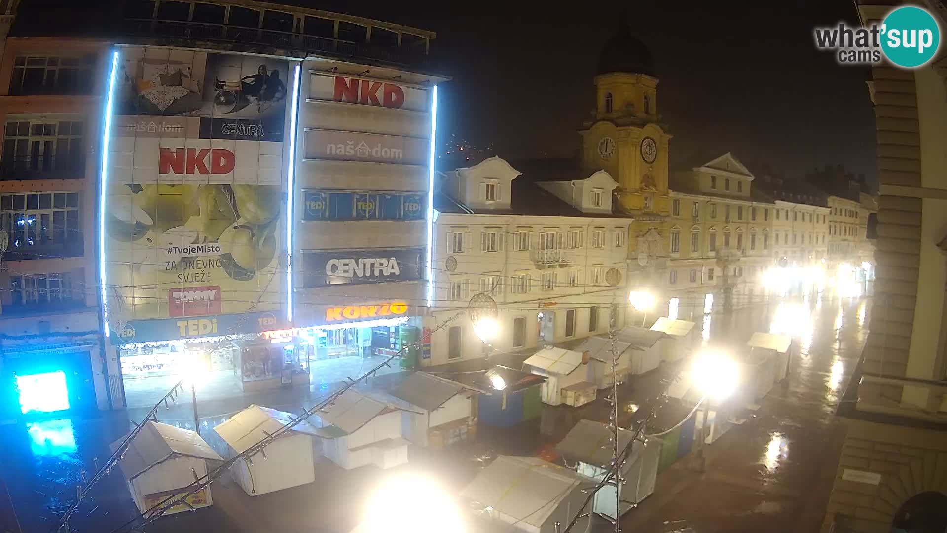 Rijeka – City Tower and Clock