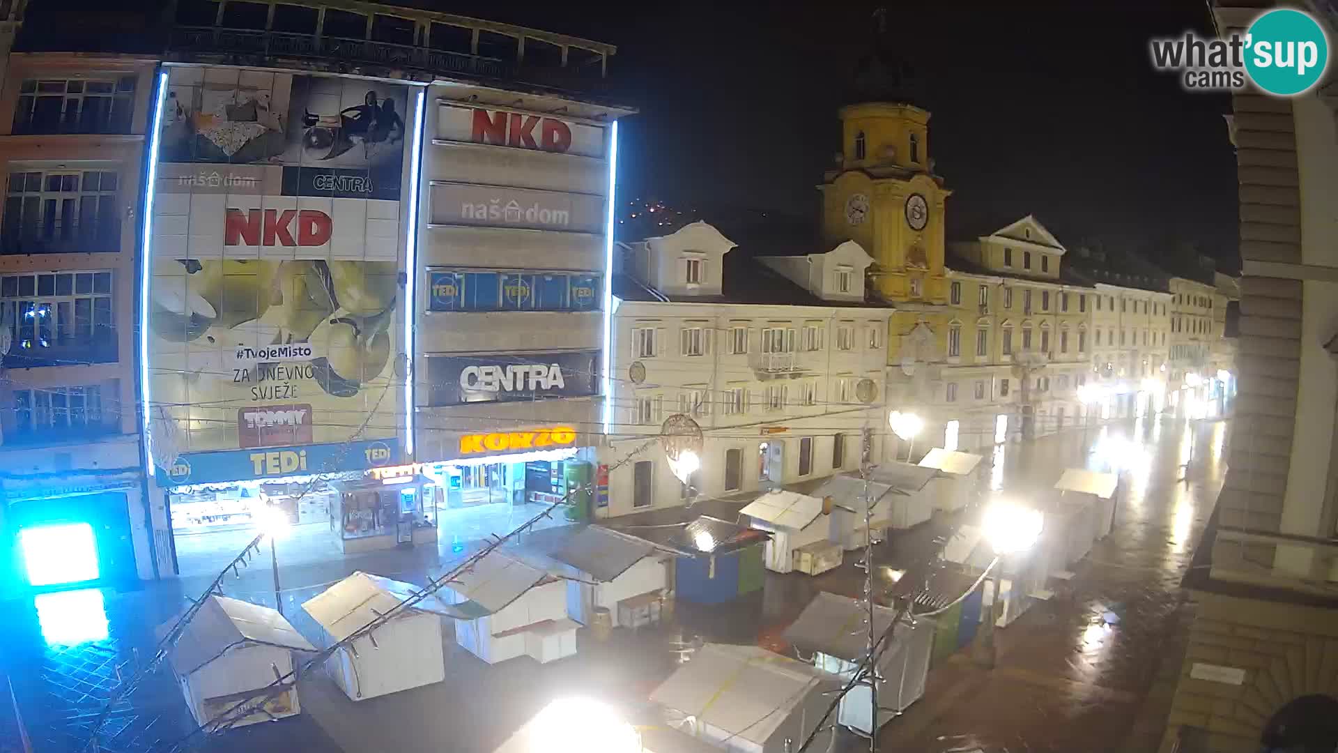 Rijeka – City Tower and Clock