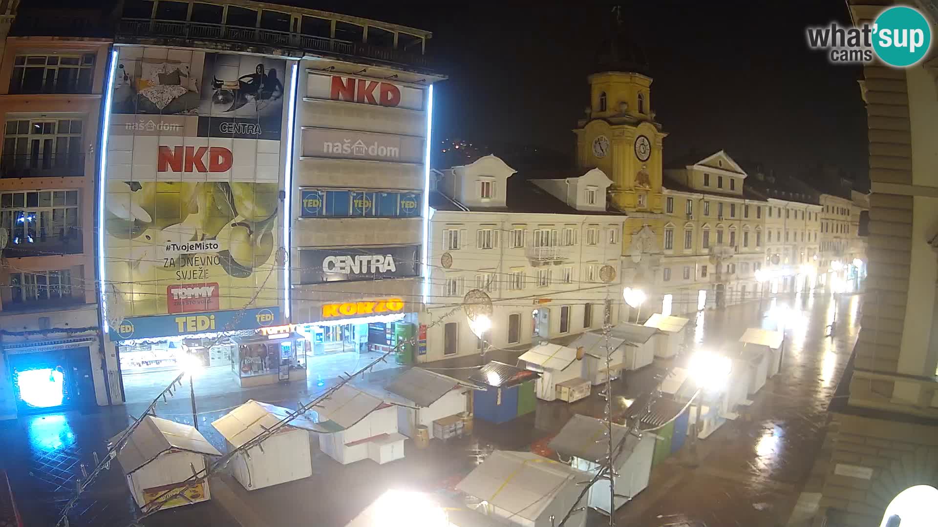 Rijeka – City Tower and Clock