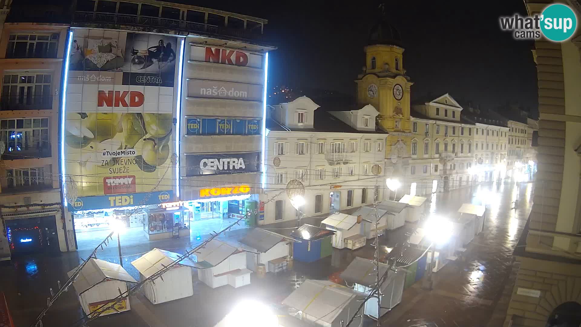 Rijeka – City Tower and Clock