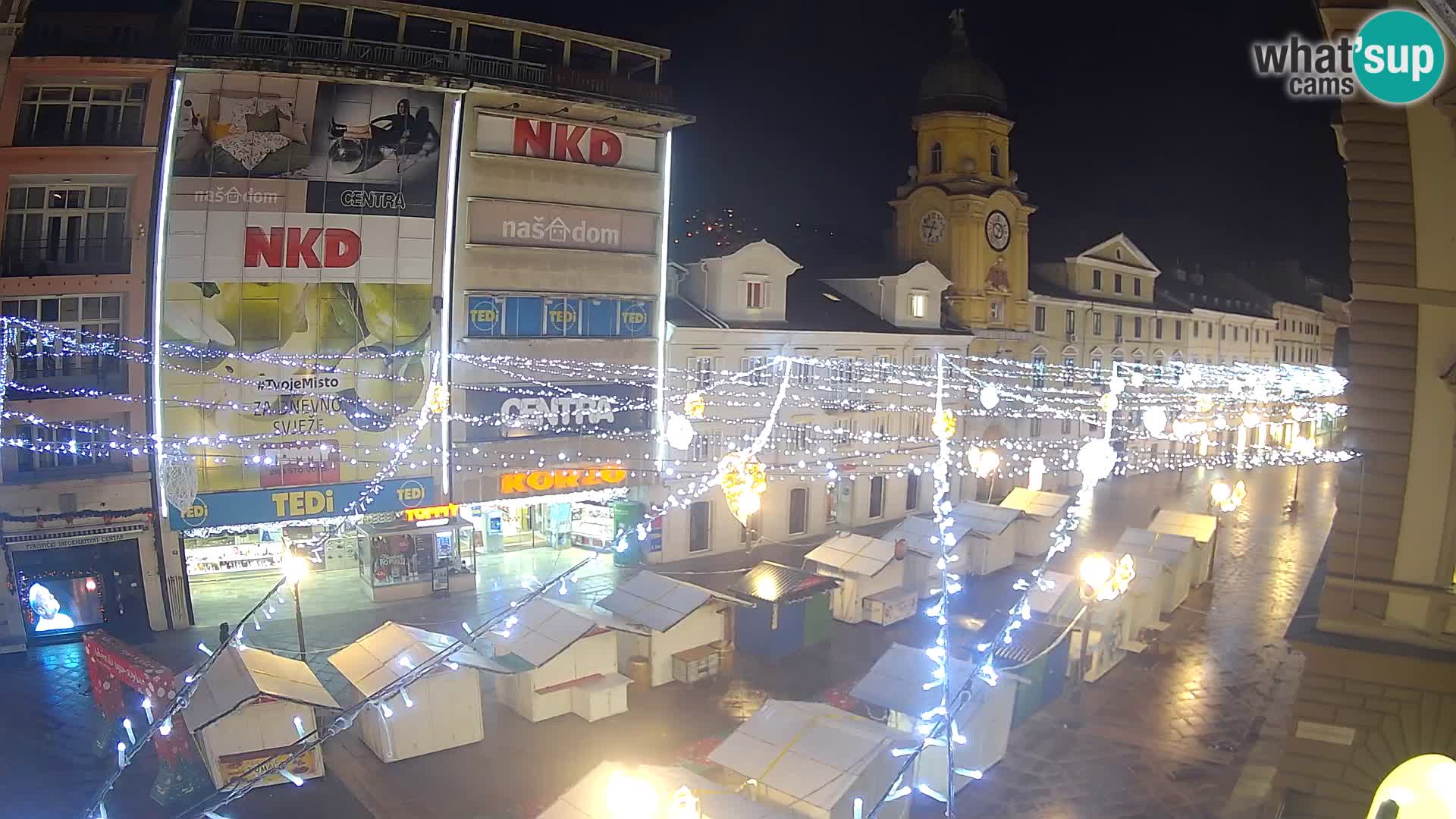 Rijeka – City Tower and Clock