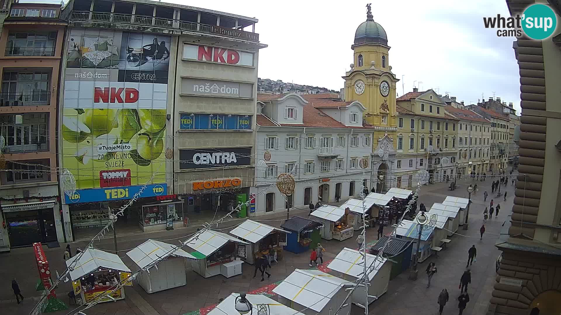 Rijeka – City Tower and Clock