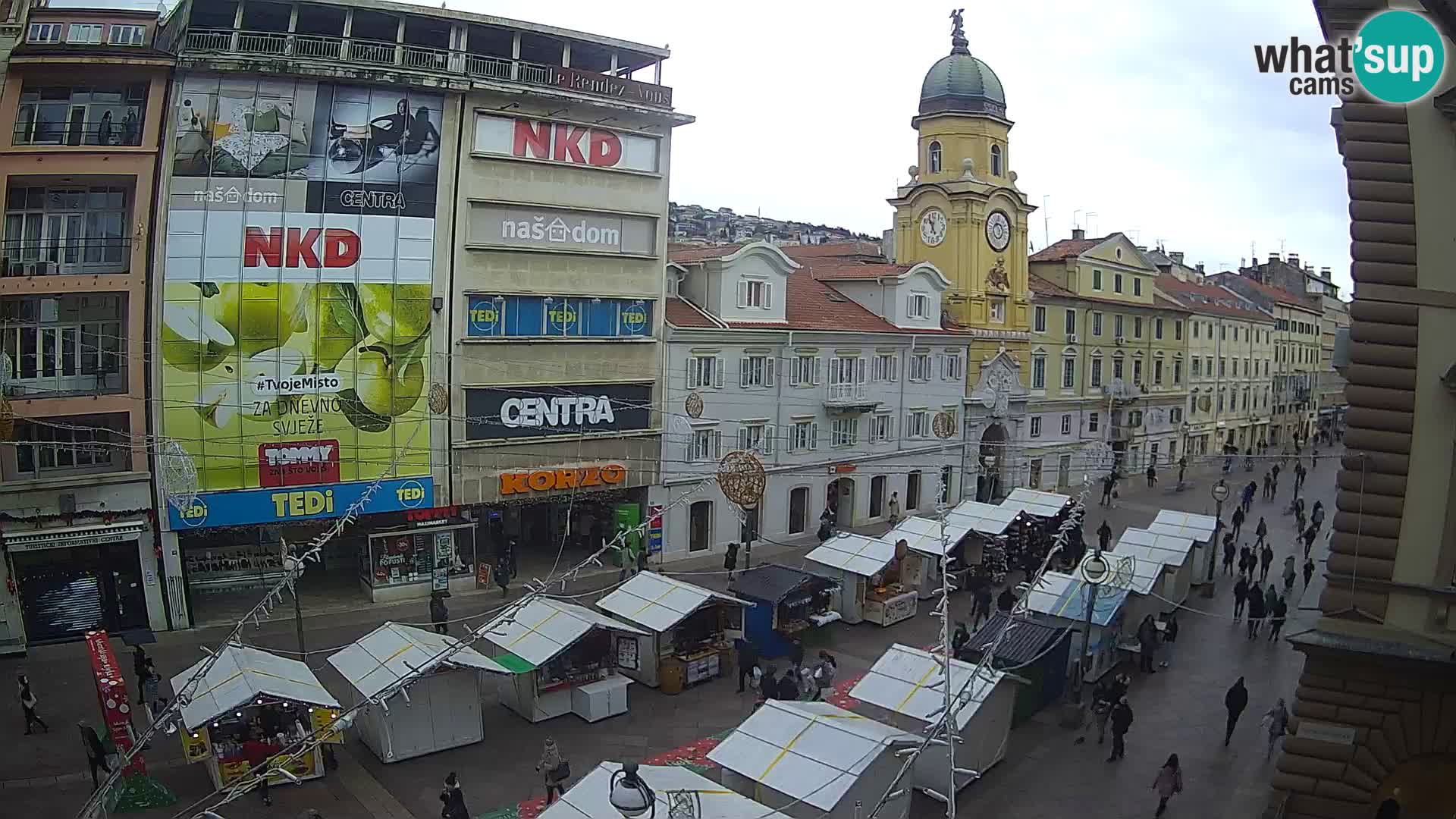 Rijeka – City Tower and Clock