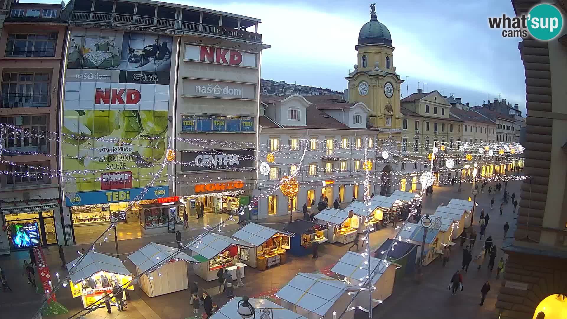 Rijeka – City Tower and Clock