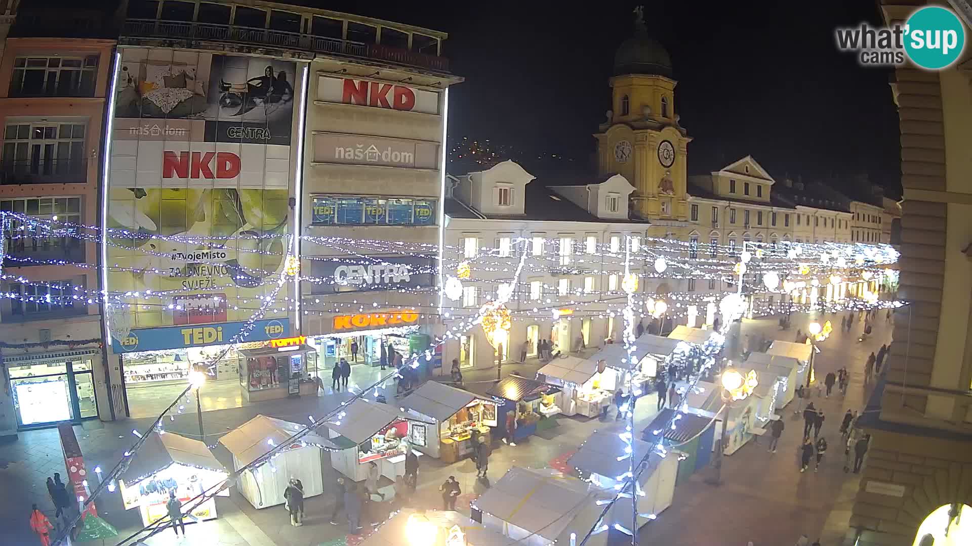 Rijeka – City Tower and Clock