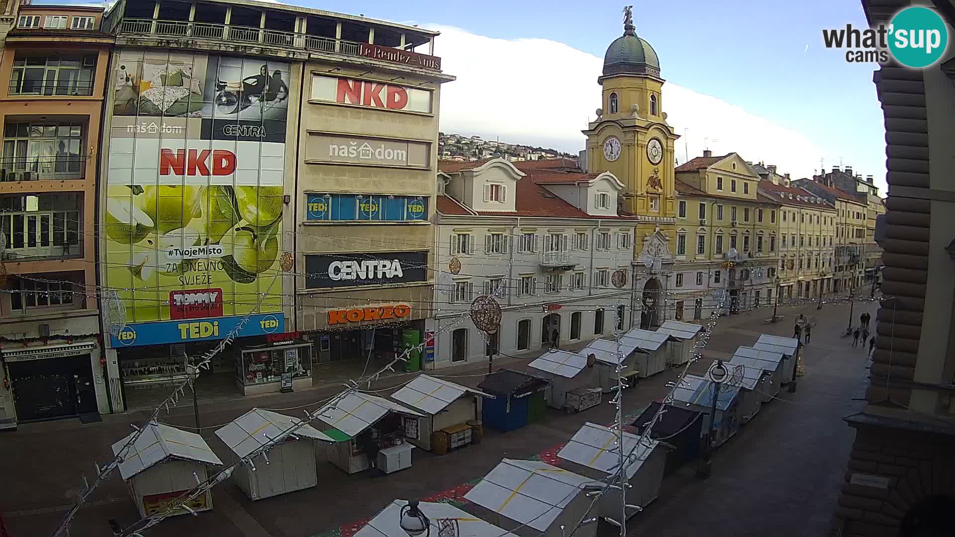 Rijeka – City Tower and Clock