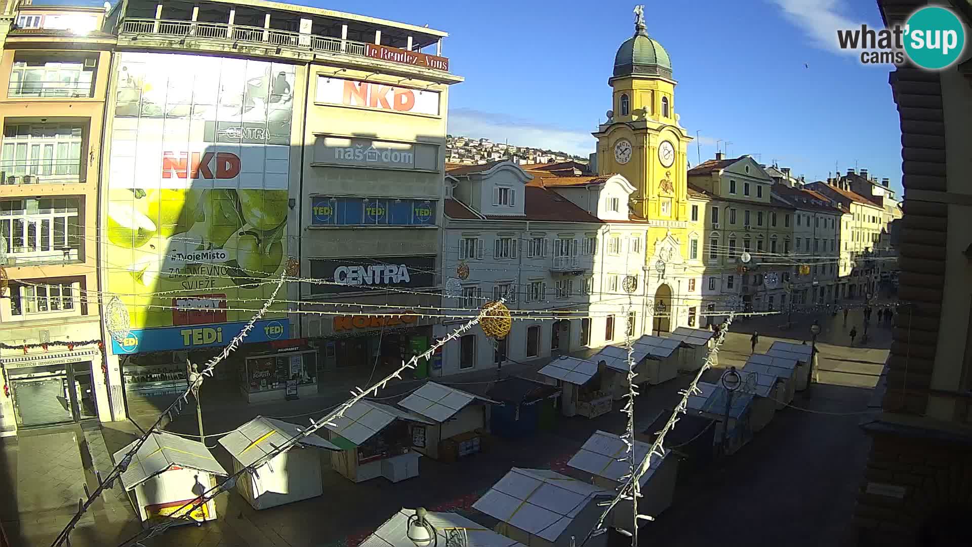 Rijeka – City Tower and Clock