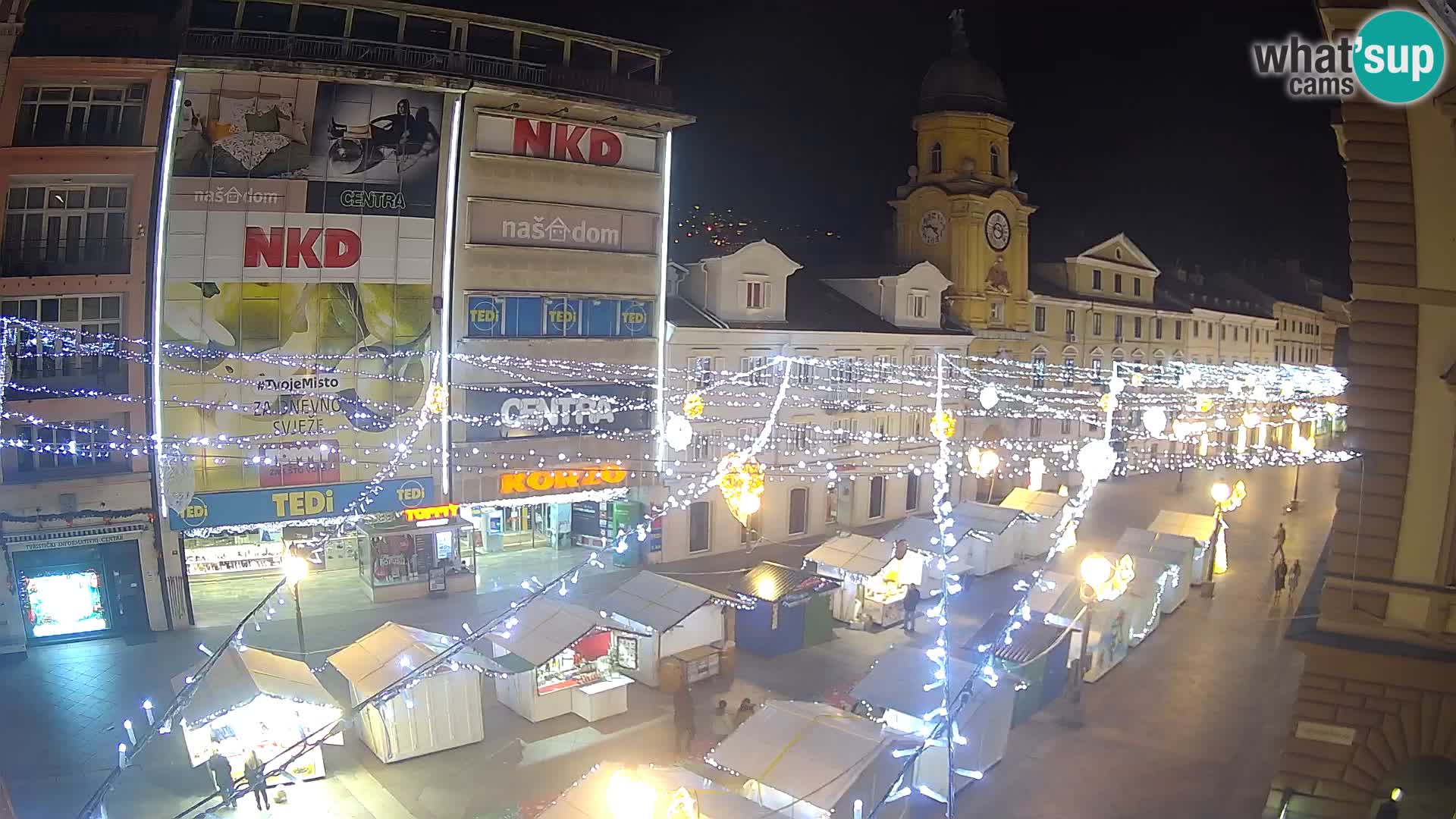 Rijeka – City Tower and Clock