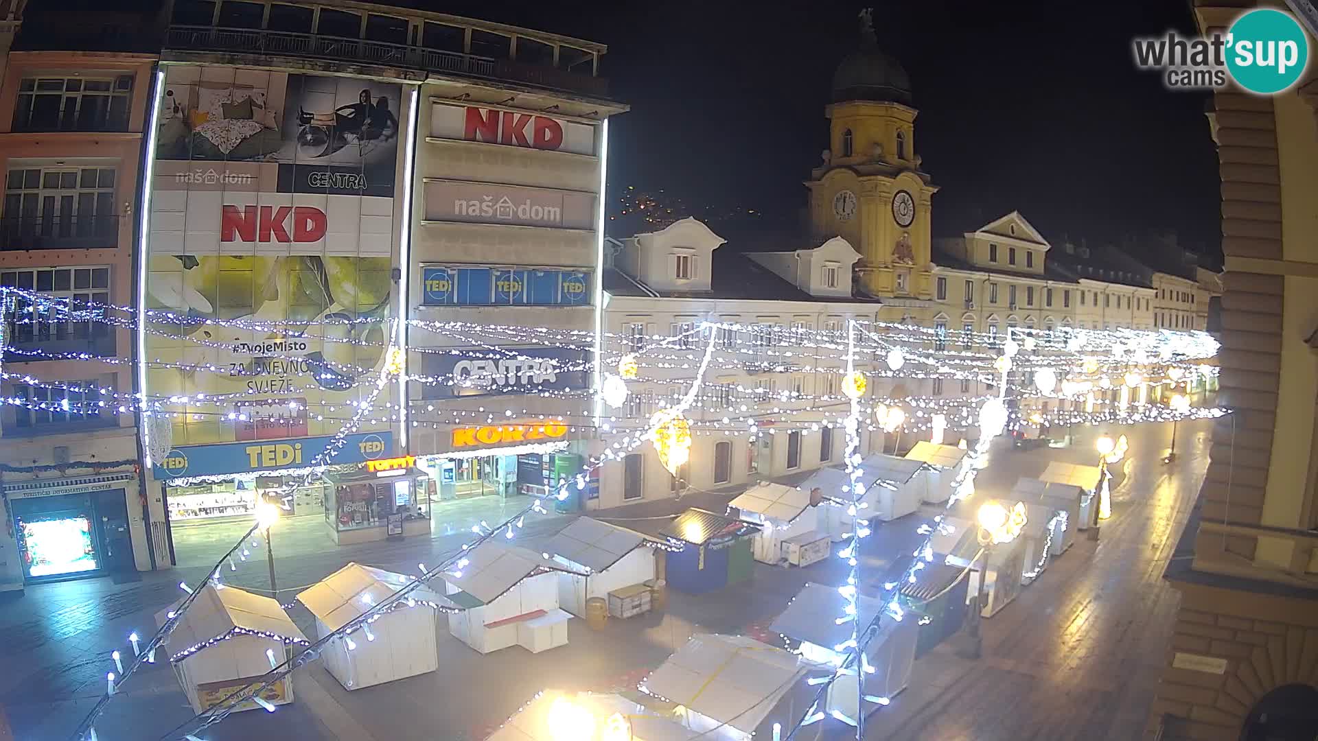 Rijeka – City Tower and Clock