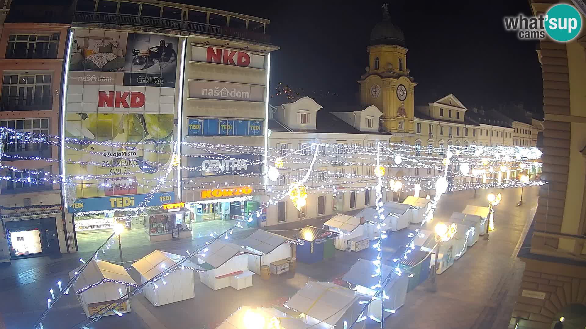 Rijeka – City Tower and Clock