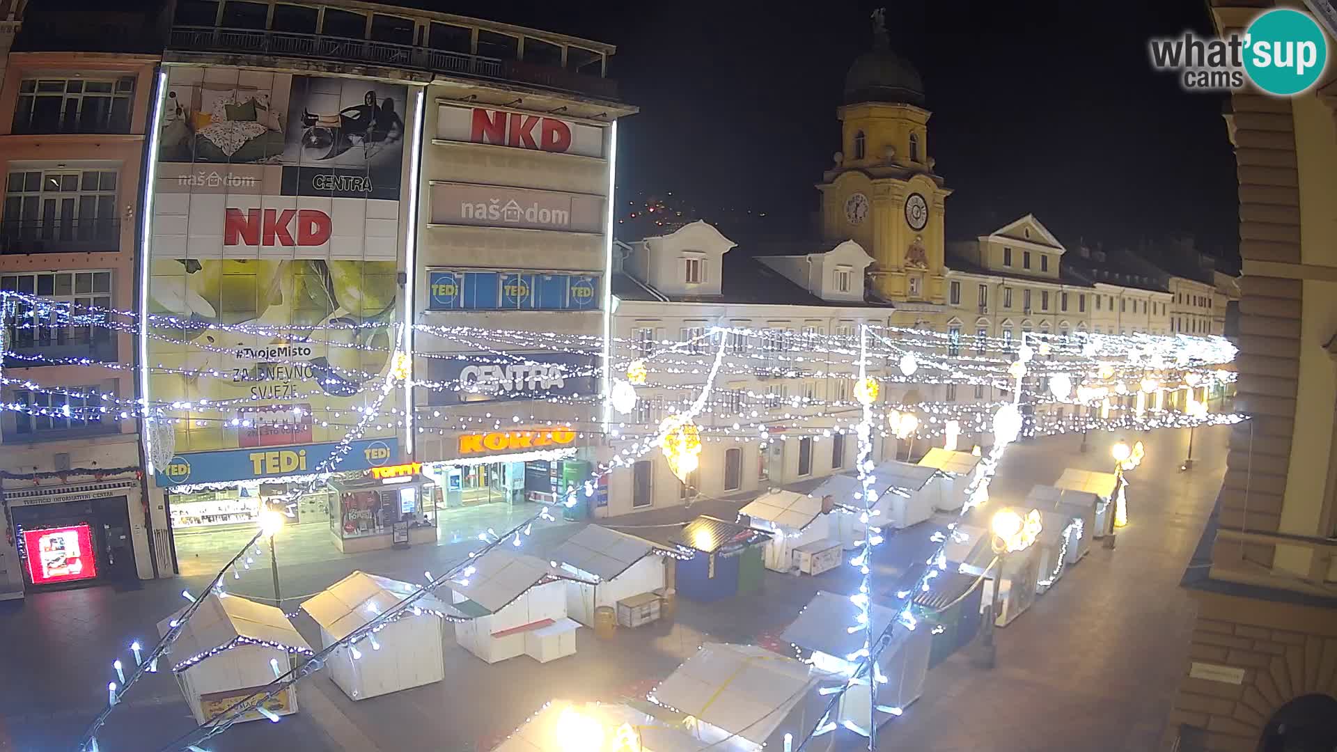 Rijeka – City Tower and Clock